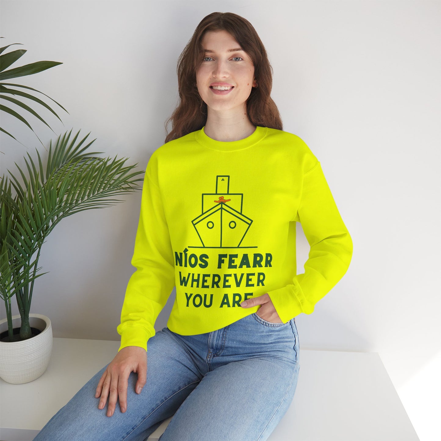 NÍOS FEARR, WHEREVER YOU ARE Unisex Heavy Blend™ Crewneck Sweatshirt