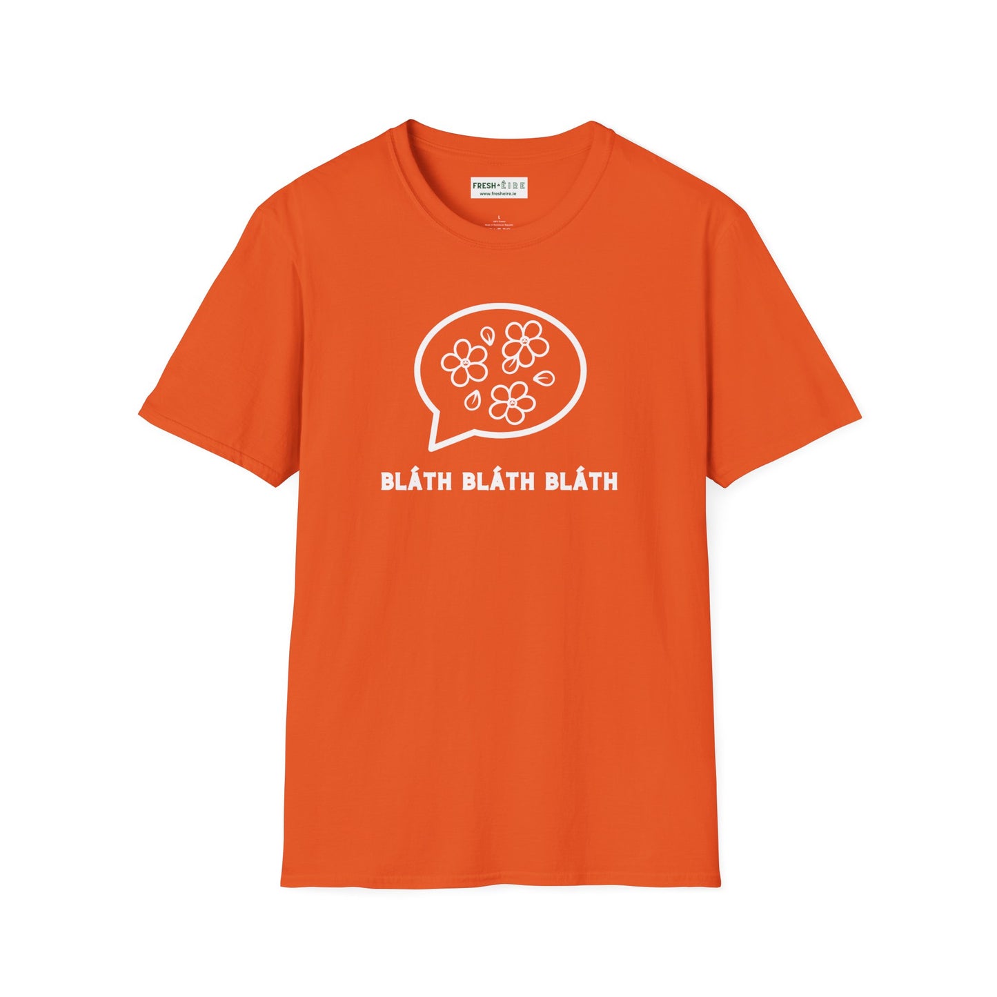 BLÁTH BLÁTH BLÁTH Unisex Softstyle 100% Cotton T-Shirt