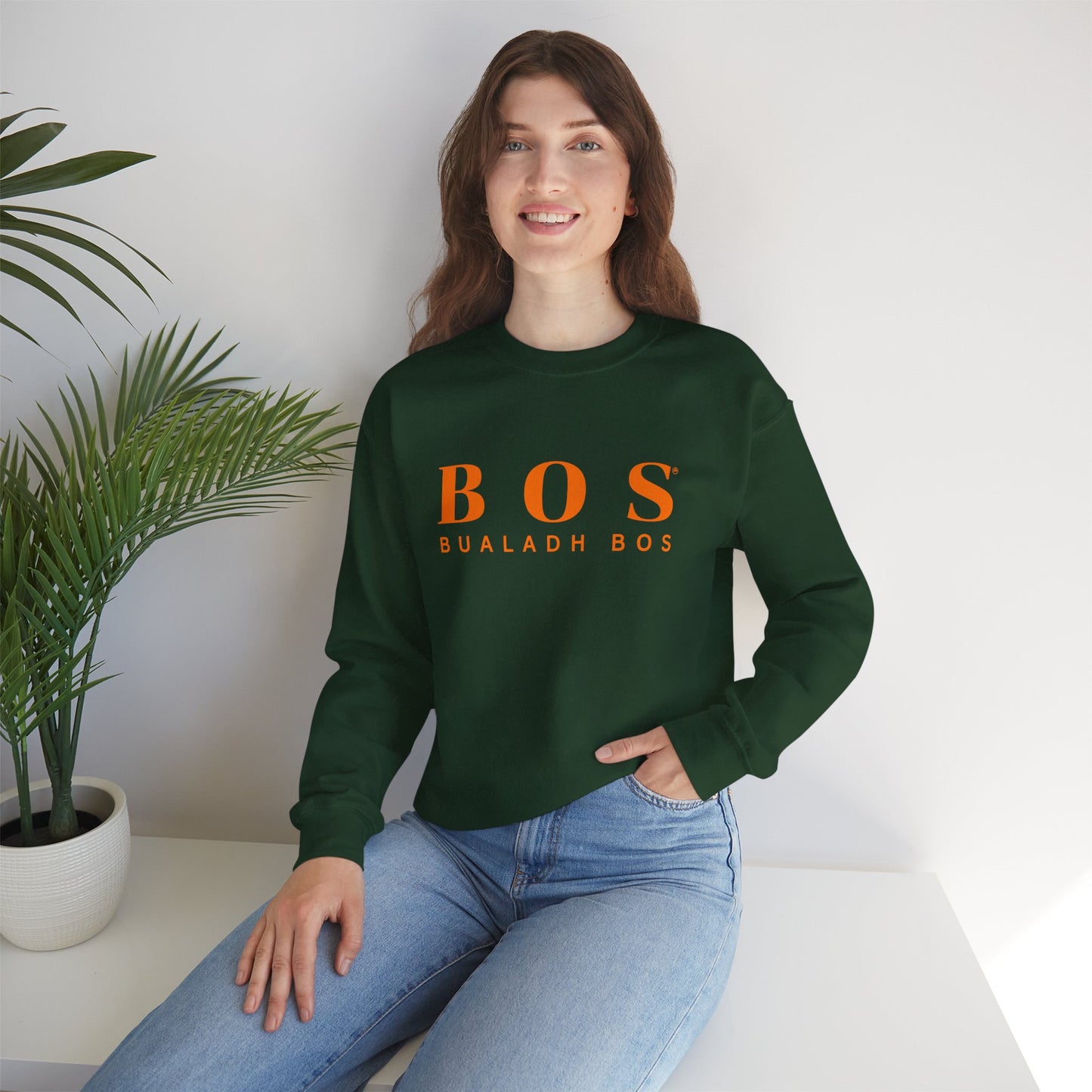 BOS BUALADH BOS Unisex Heavy Blend™ Crewneck Sweatshirt
