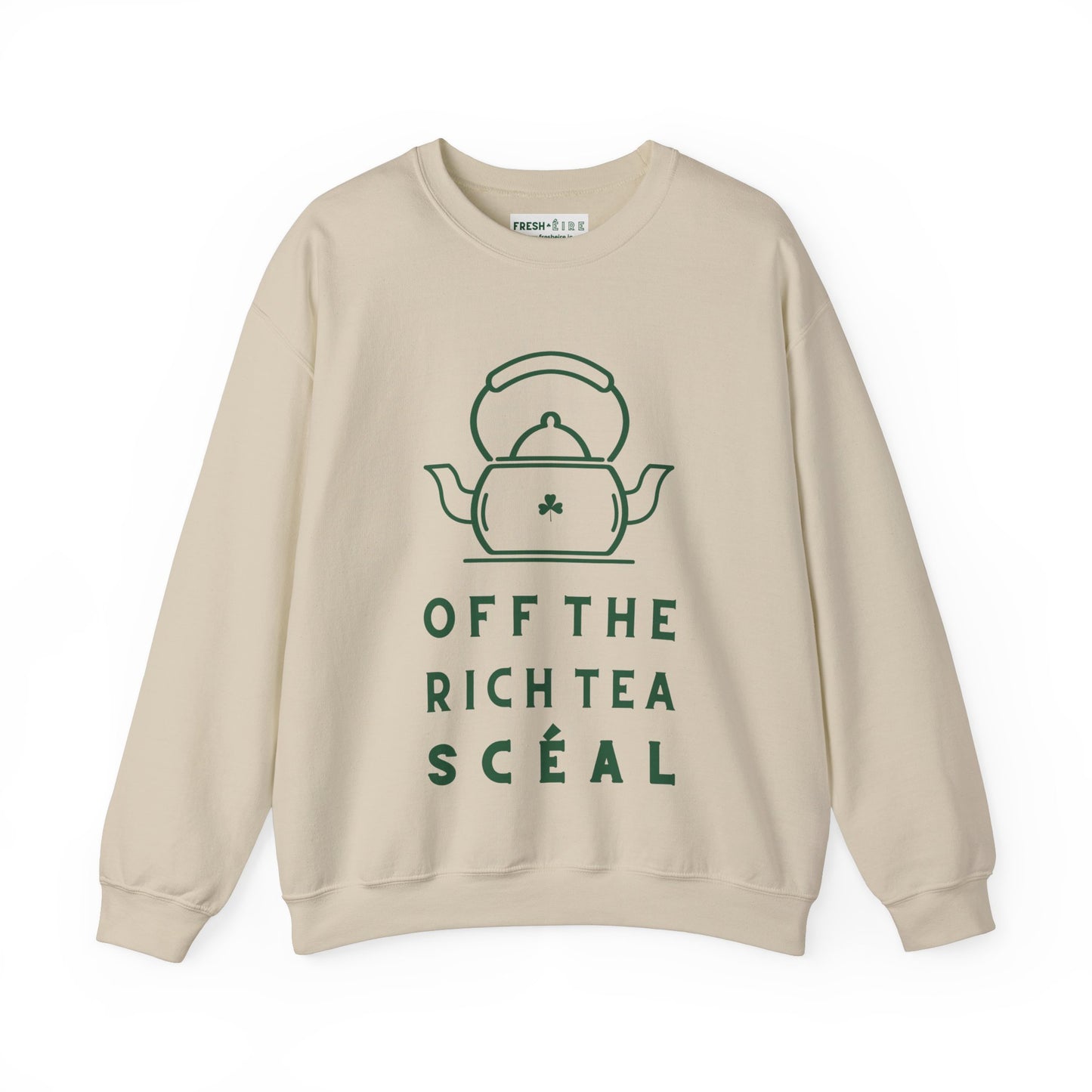 OFF THE RICH TEA SCÉAL Unisex Heavy Blend™ Crewneck Sweatshirt