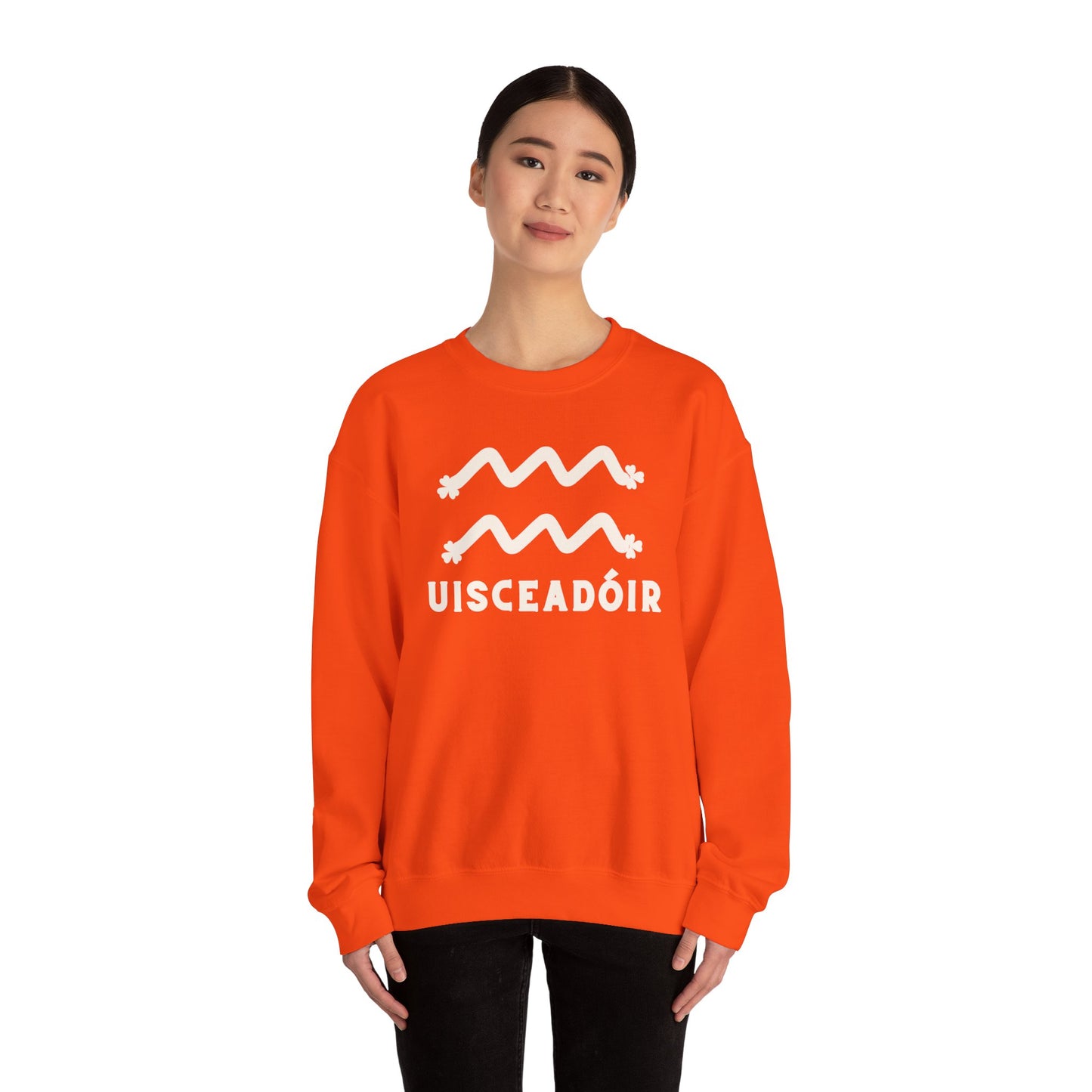 UISCEADÓIR Unisex Heavy Blend™ Crewneck Sweatshirt