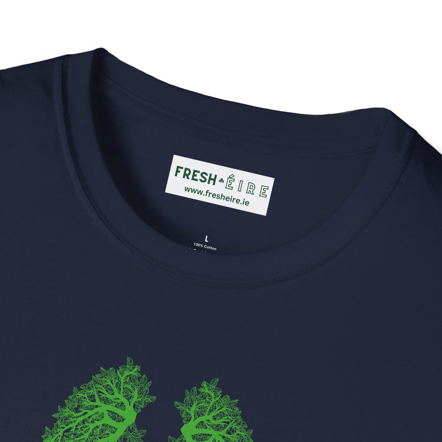 BREATH OF FRESH ÉIRE Unisex Softstyle 100% Cotton T-Shirt