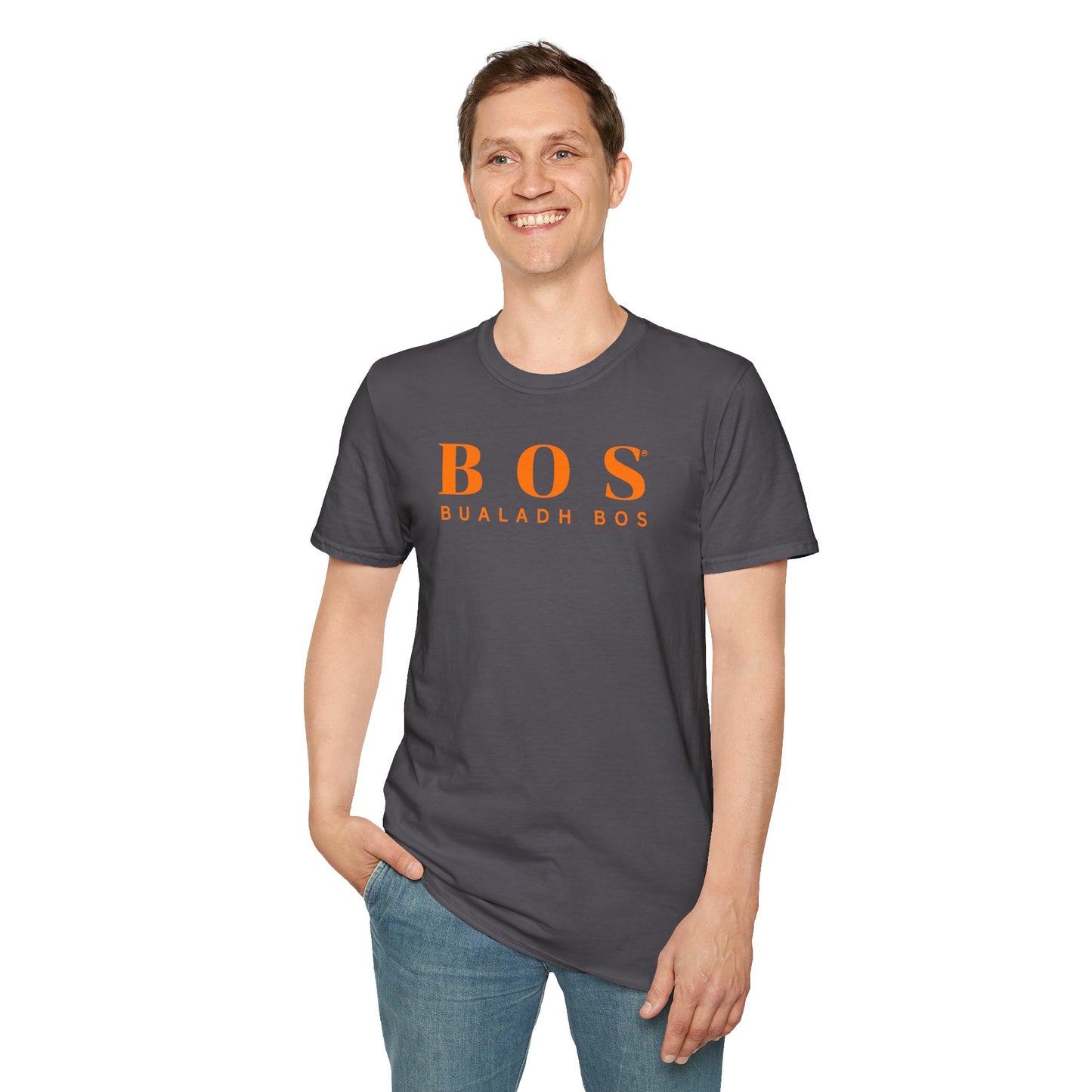 BOS BUALADH BOS Unisex Softstyle 100% Cotton T-Shirt