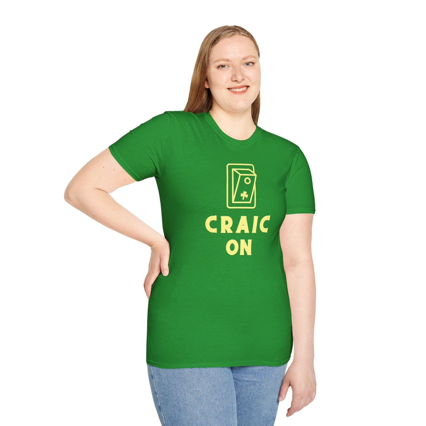 CRAIC ON Unisex Softstyle 100% Cotton T-Shirt