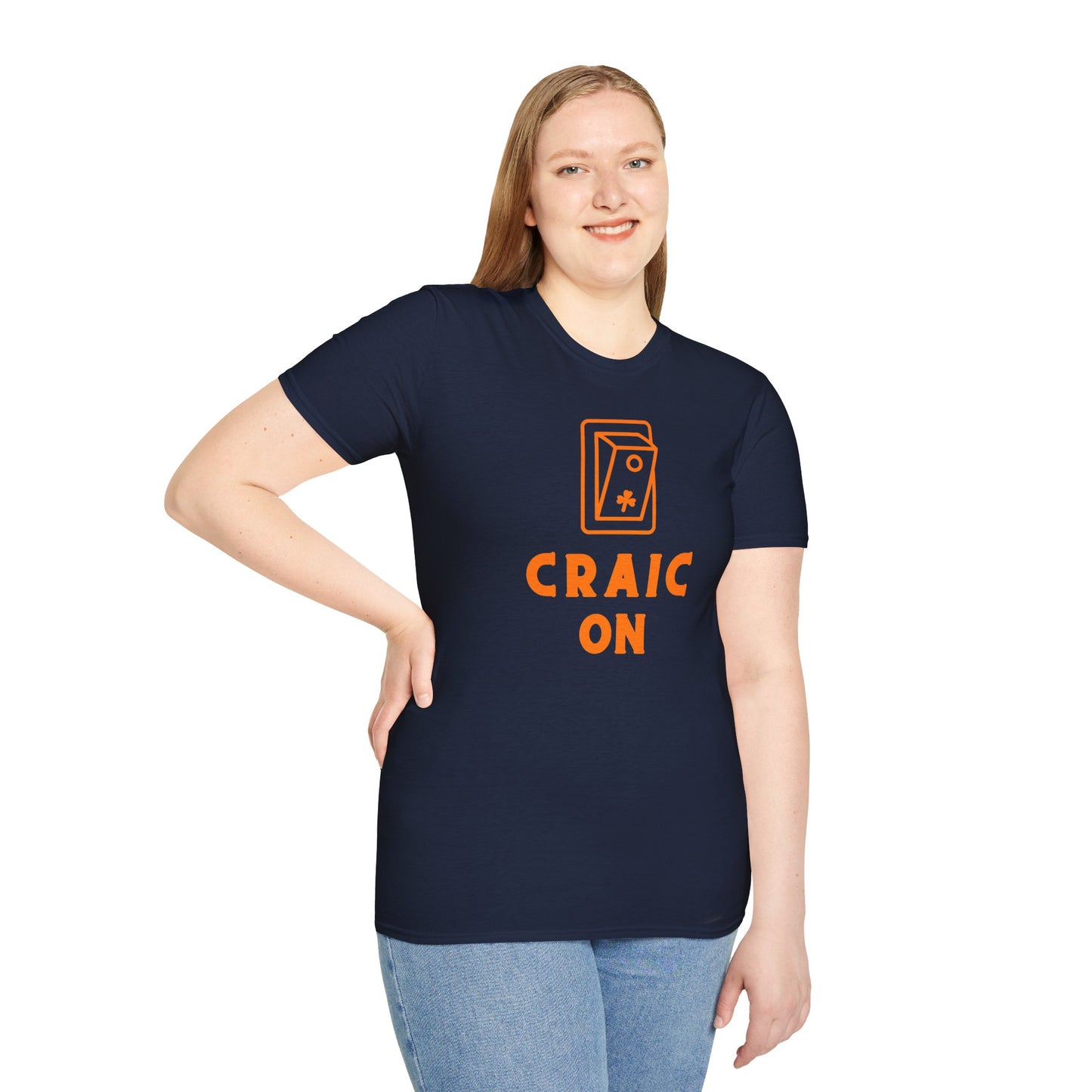 CRAIC ON Unisex Softstyle 100% Cotton T-Shirt