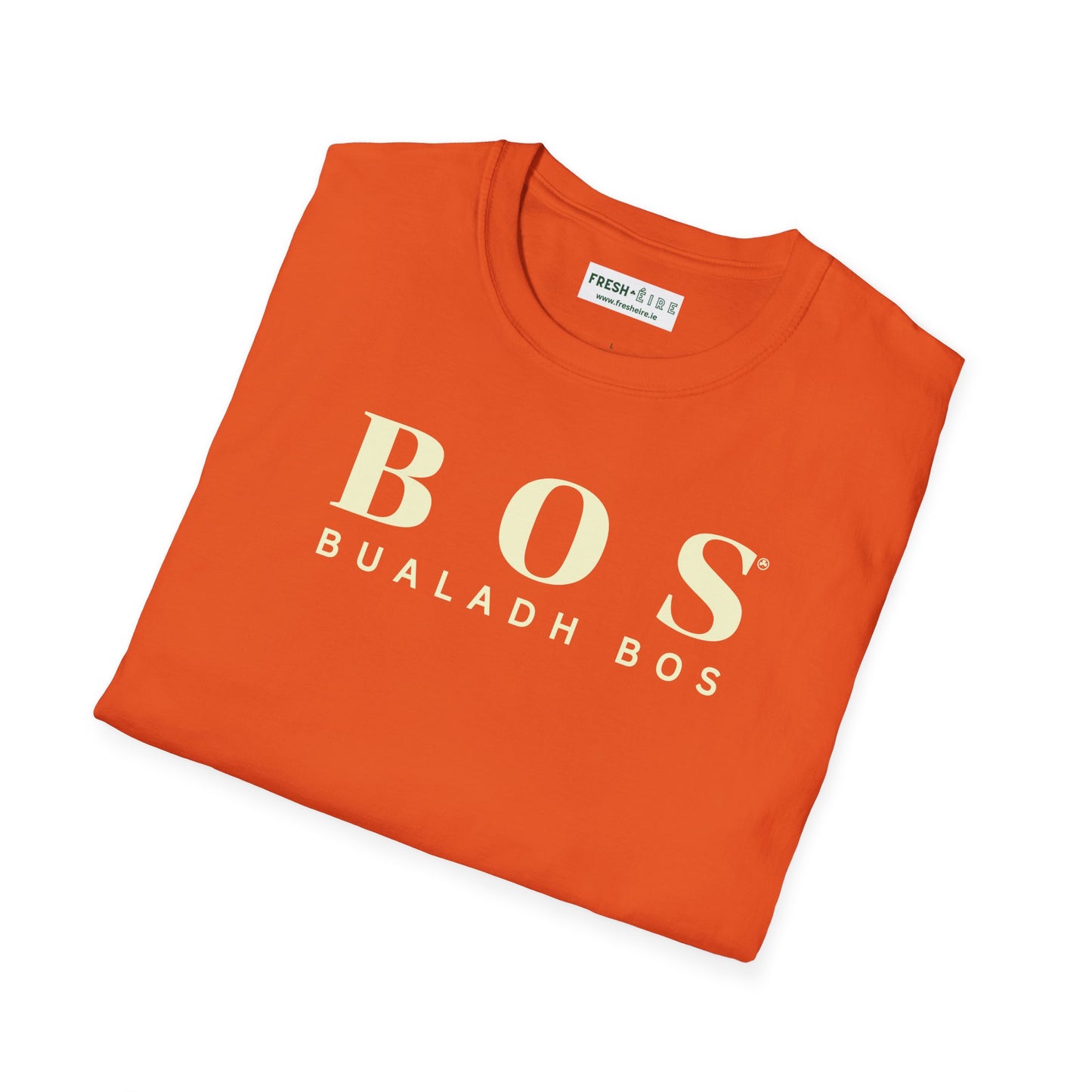 BOS BUALADH BOS Unisex Softstyle 100% Cotton T-Shirt