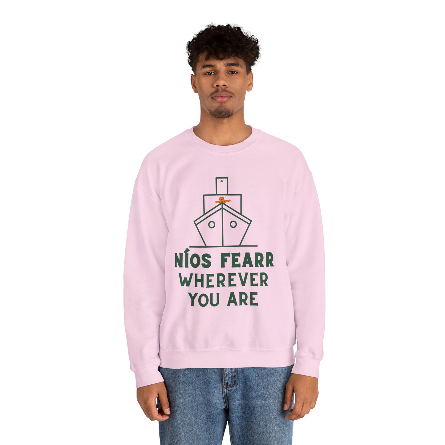 NÍOS FEARR, WHEREVER YOU ARE Unisex Heavy Blend™ Crewneck Sweatshirt