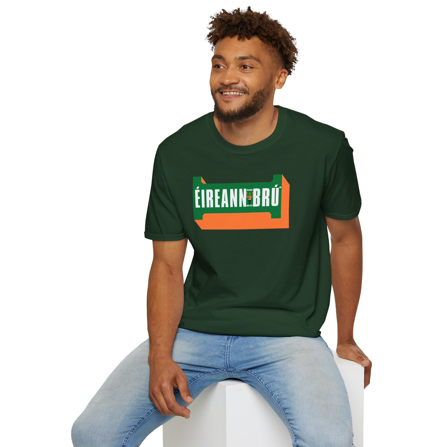 ÉIREANN BRÚ Unisex Softstyle 100% Cotton T-Shirt