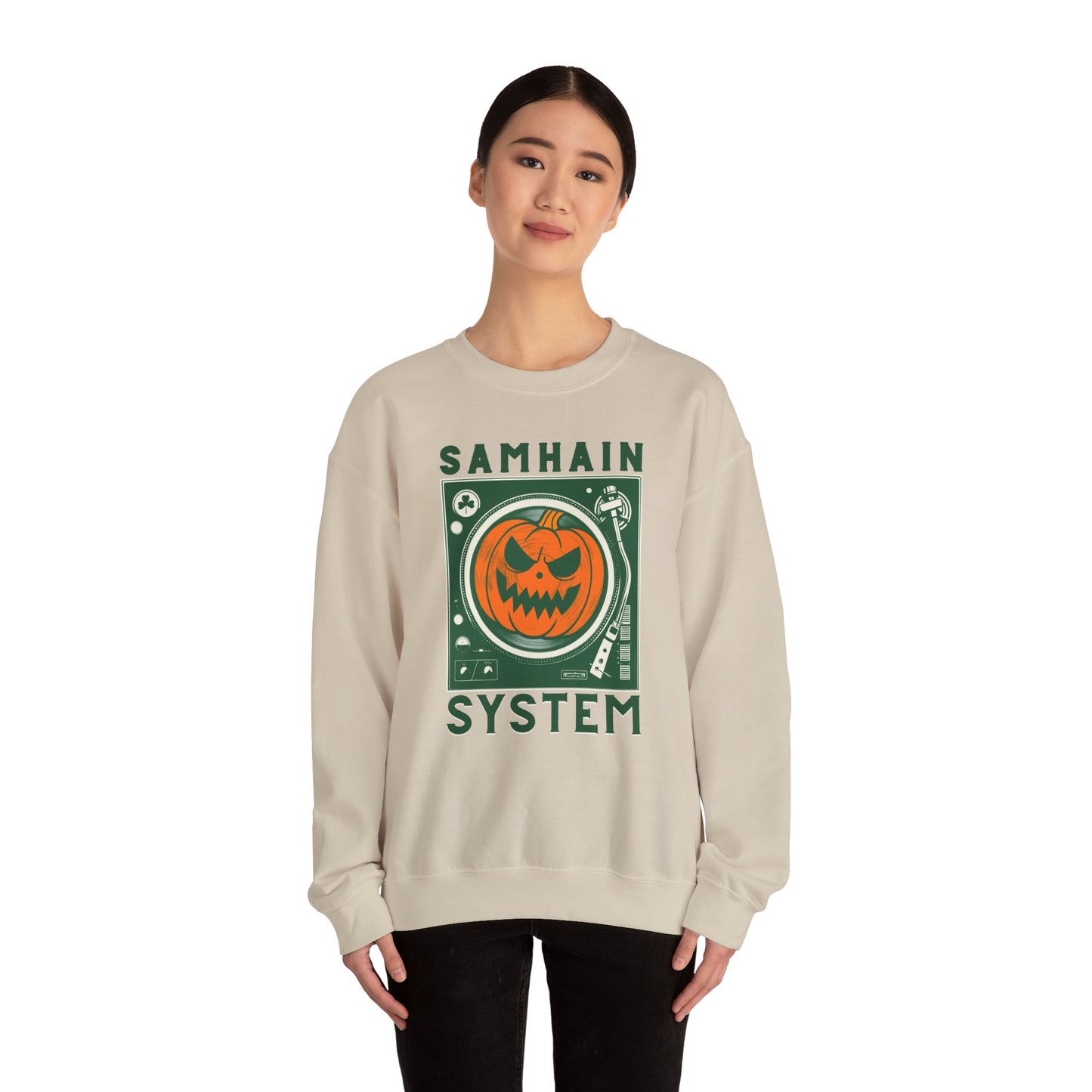 SAMHAIM SYSTEM Unisex Heavy Blend Crewneck Sweatshirt