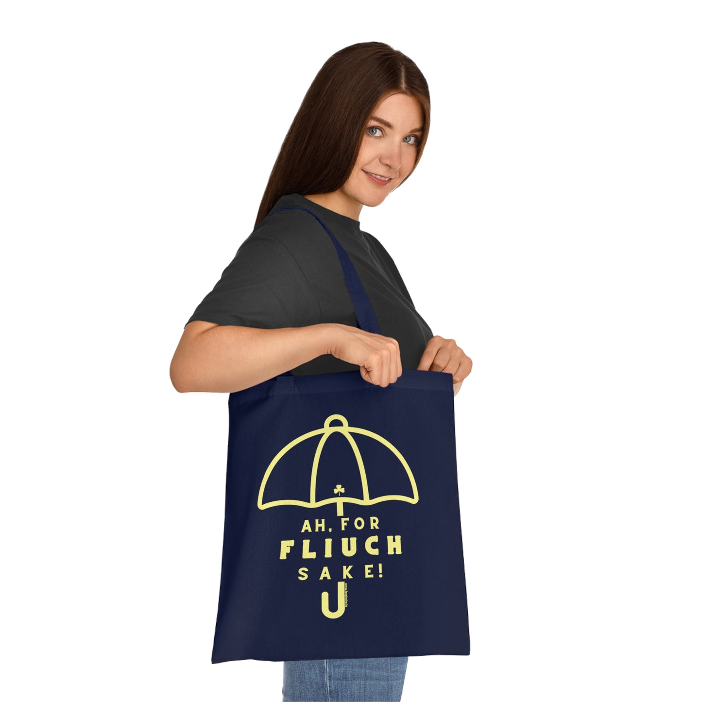 AH, FOR FLIUCH SAKE! 100% Cotton Tote Bag