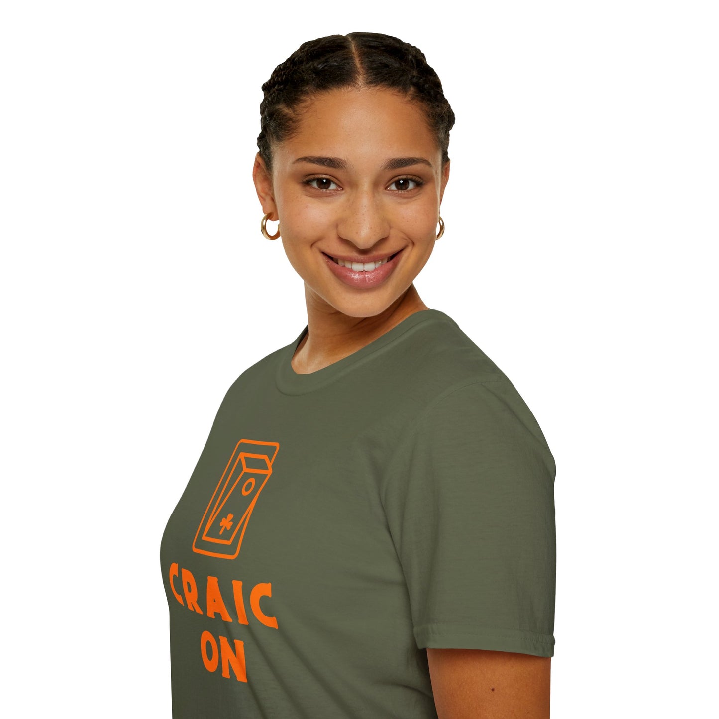 CRAIC ON Unisex Softstyle 100% Cotton T-Shirt