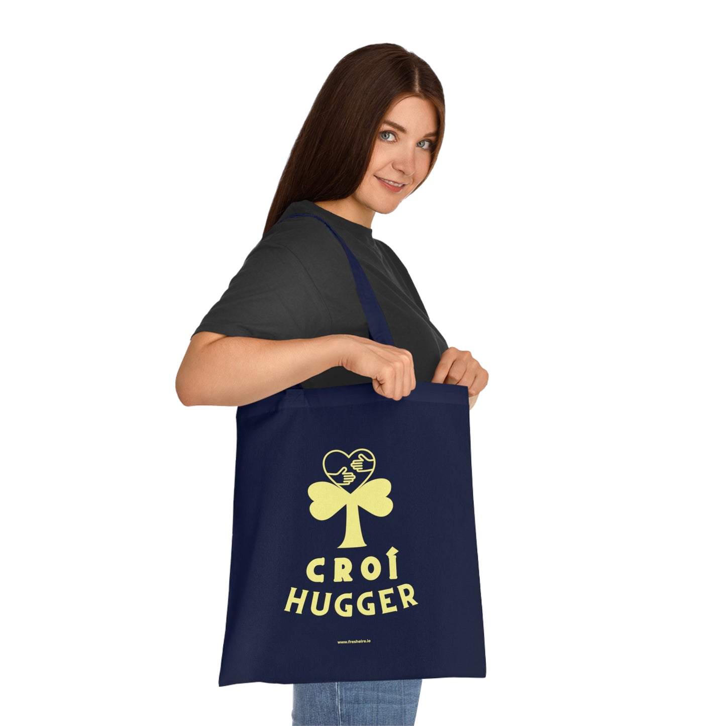 CROÍ HUGGER 100% Cotton Tote Bag