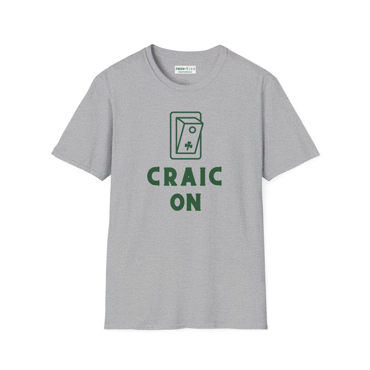 CRAIC ON Unisex Softstyle 100% Cotton T-Shirt