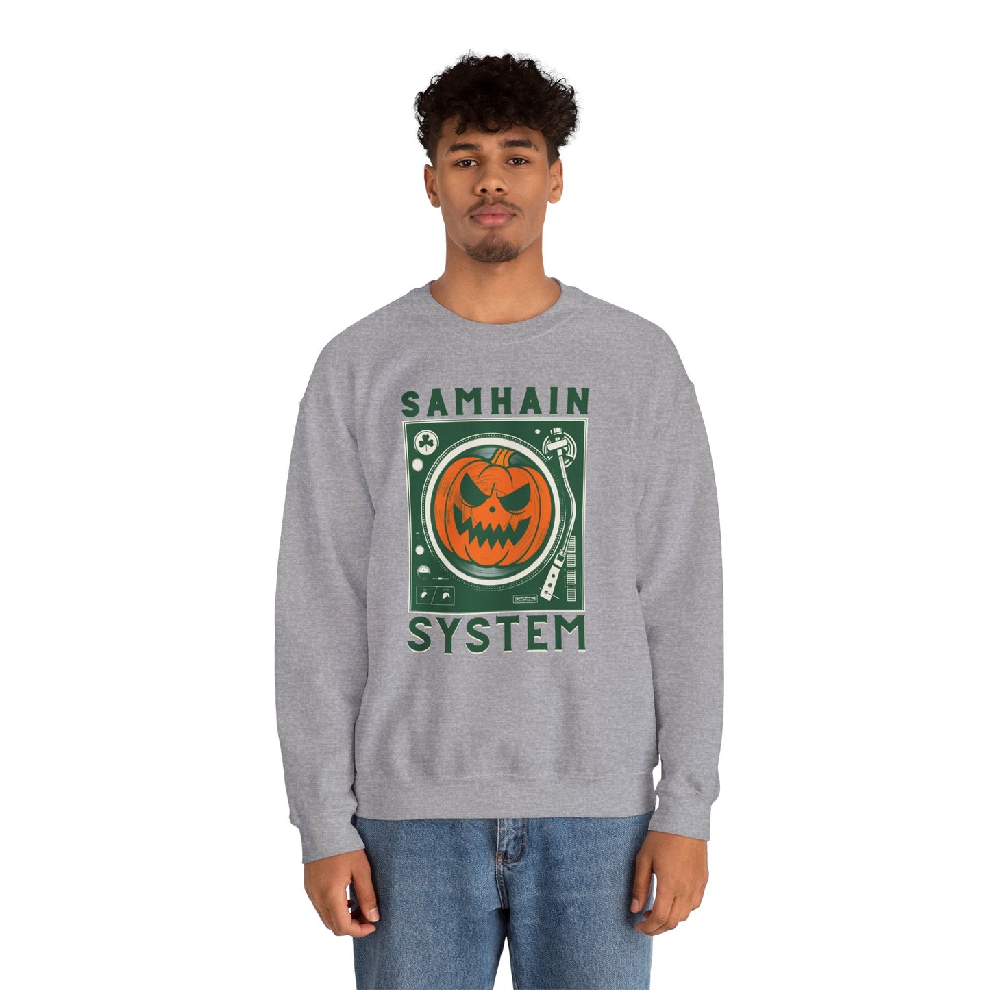 SAMHAIM SYSTEM Unisex Heavy Blend Crewneck Sweatshirt