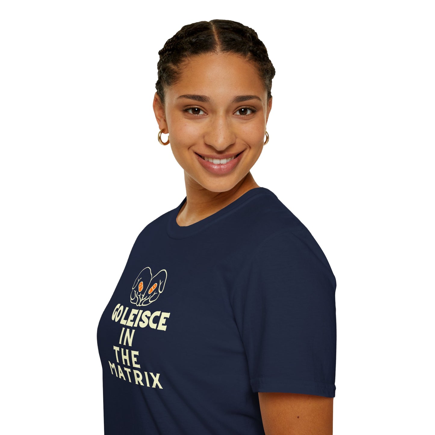 GO LEISCE IN THE MATRIX Unisex Softstyle 100% Cotton T-Shirt