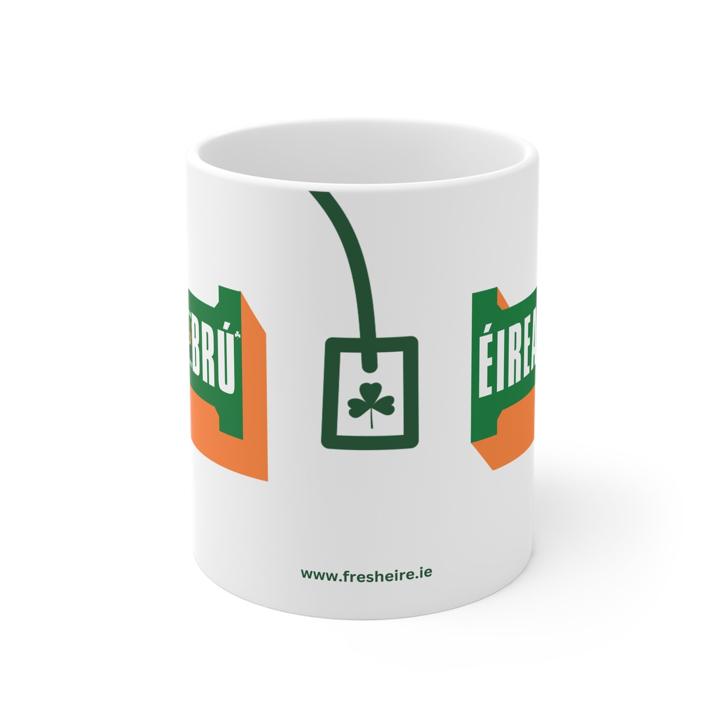 ÉIREANN BRÚ 33cl White Ceramic Mug