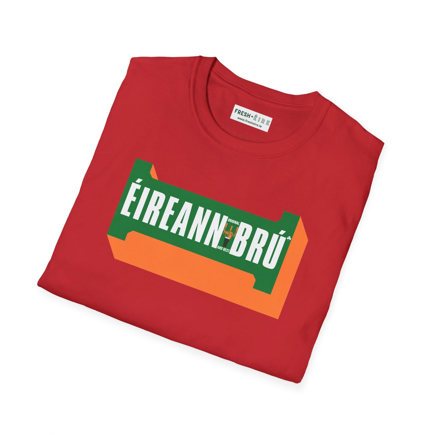 ÉIREANN BRÚ Unisex Softstyle 100% Cotton T-Shirt