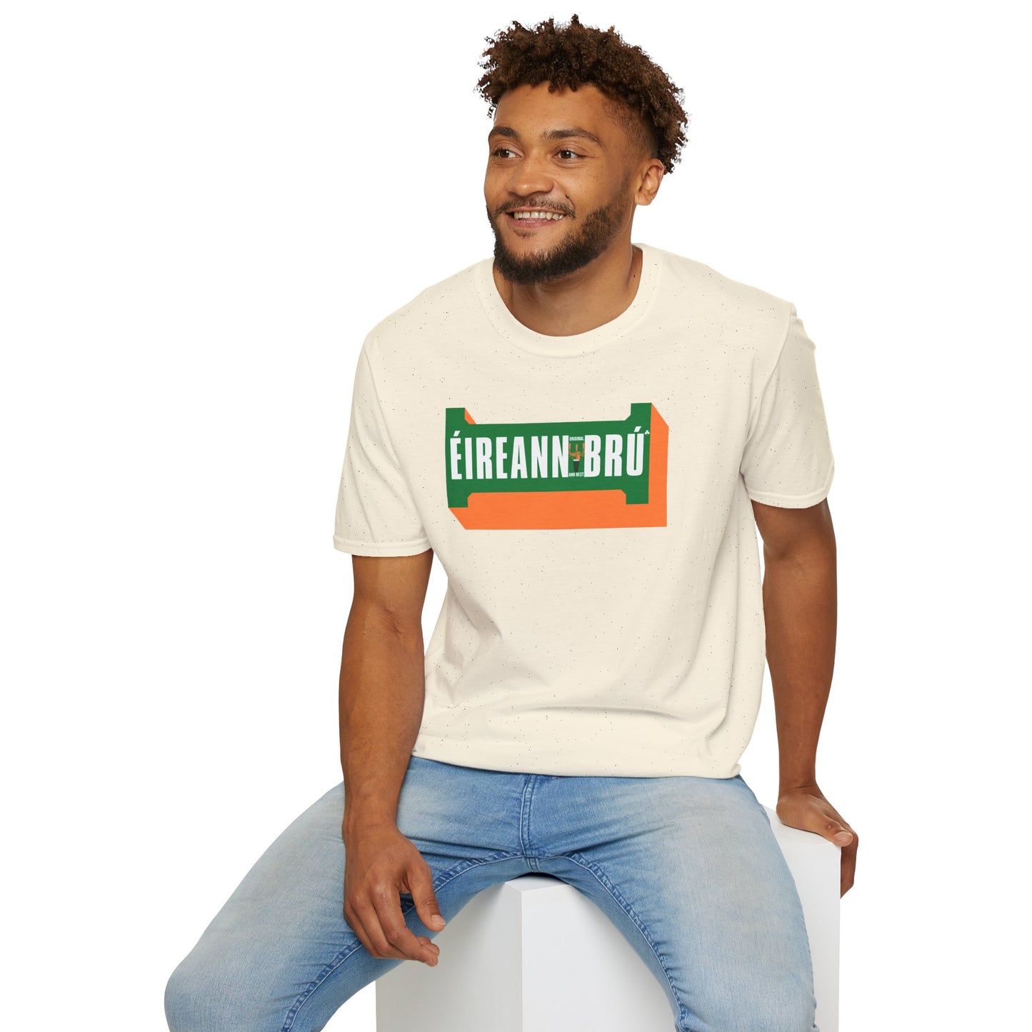 ÉIREANN BRÚ Unisex Softstyle 100% Cotton T-Shirt