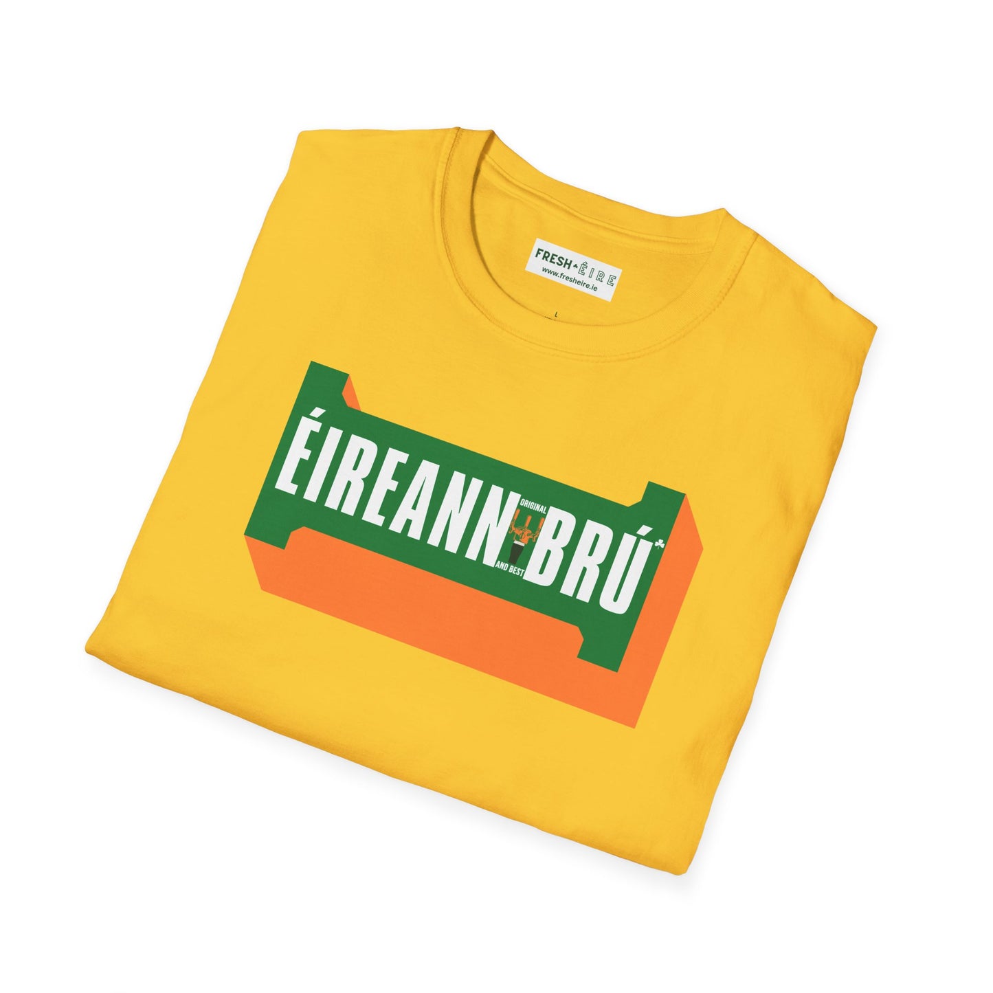 ÉIREANN BRÚ Unisex Softstyle 100% Cotton T-Shirt