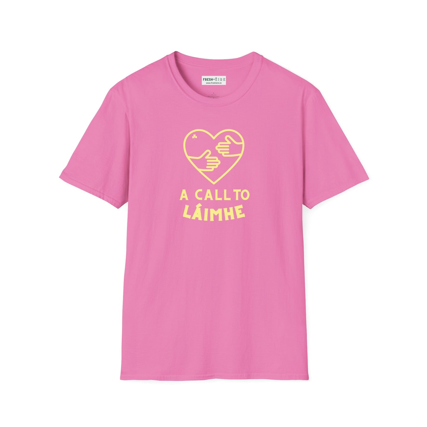 A CALL TO LÁIMHE Unisex Softstyle 100% Cotton T-Shirt
