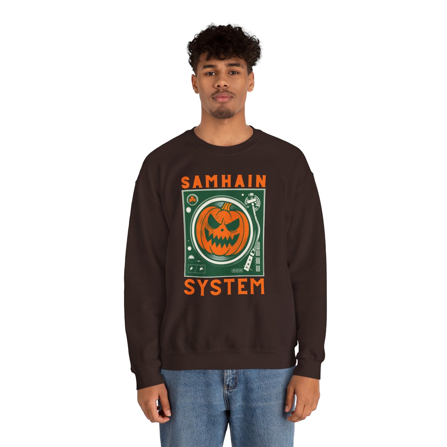 SAMHAIM SYSTEM Unisex Heavy Blend Crewneck Sweatshirt