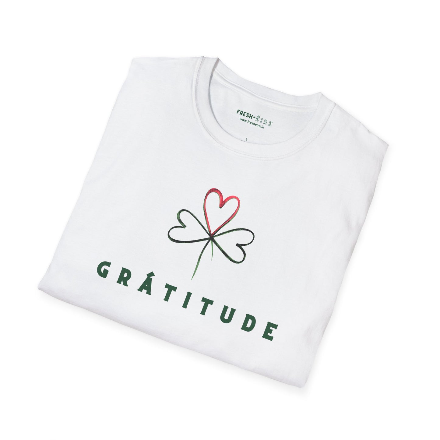 GRÁTITUDE Unisex Softstyle 100% Cotton T-Shirt