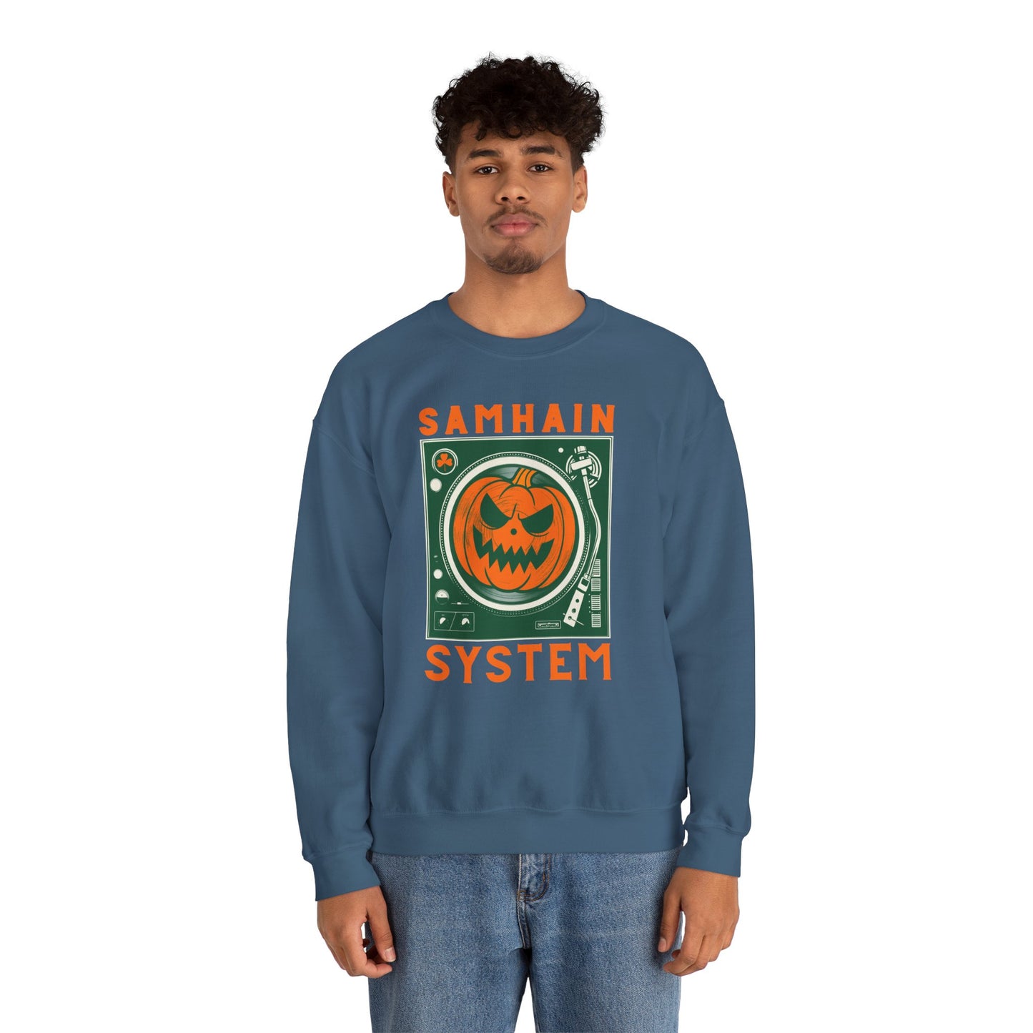 SAMHAIM SYSTEM Unisex Heavy Blend Crewneck Sweatshirt