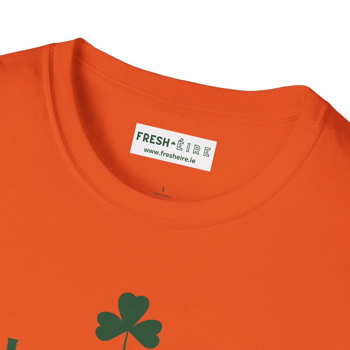 FLOATING ON ÉIRE Unisex Softstyle 100% Cotton T-Shirt
