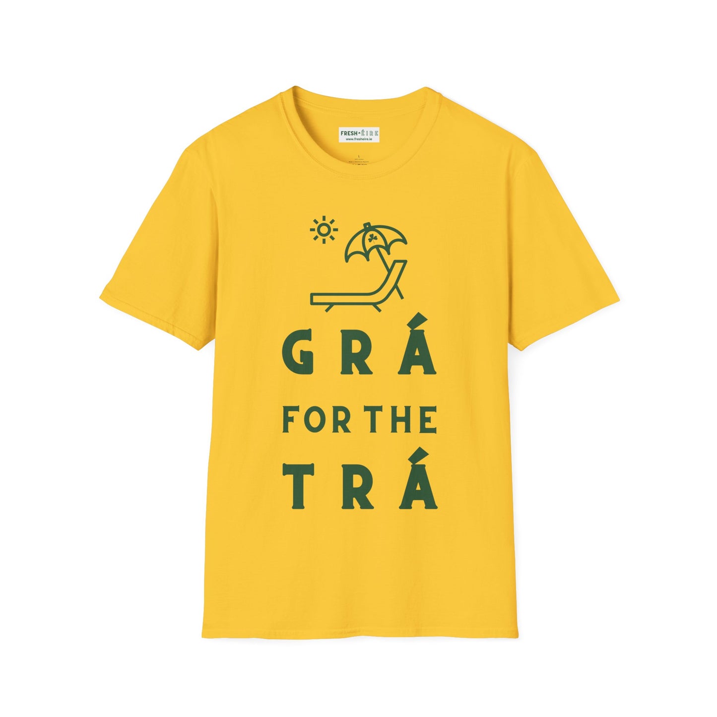 GRÁ FOR THE TRÁ EXTRÁ Unisex Softstyle 100% Cotton T-Shirt