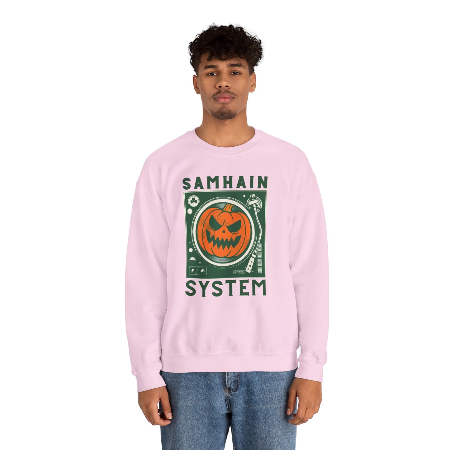 SAMHAIM SYSTEM Unisex Heavy Blend Crewneck Sweatshirt