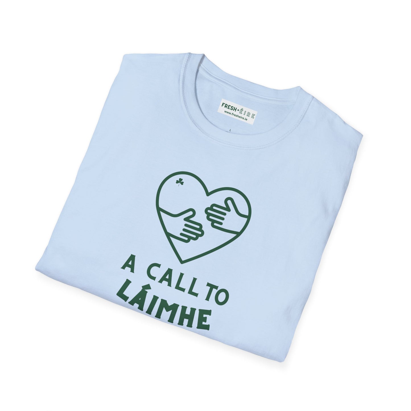 A CALL TO LÁIMHE Unisex Softstyle 100% Cotton T-Shirt
