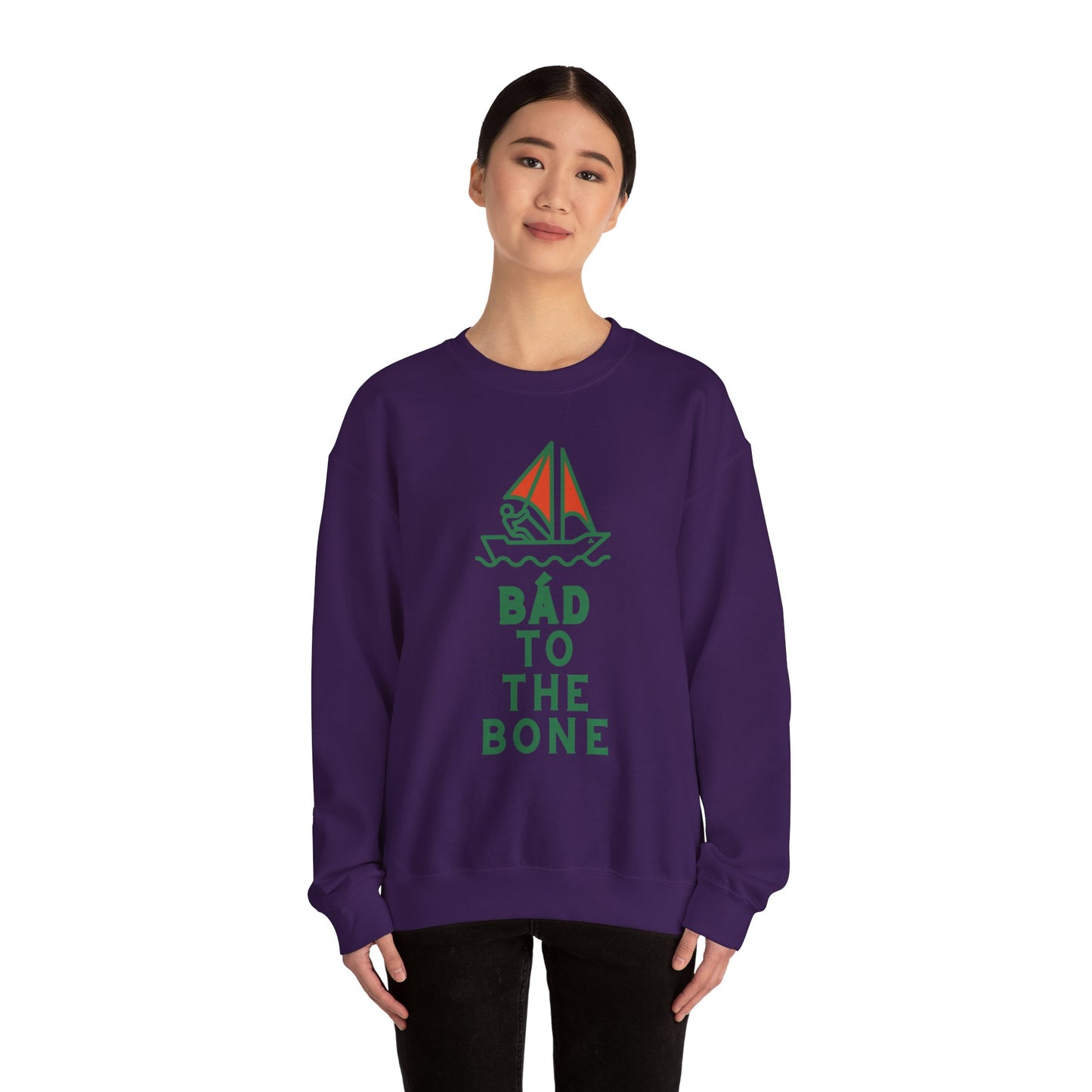 BÁD TO THE BONE Unisex Heavy Blend™ Crewneck Sweatshirt