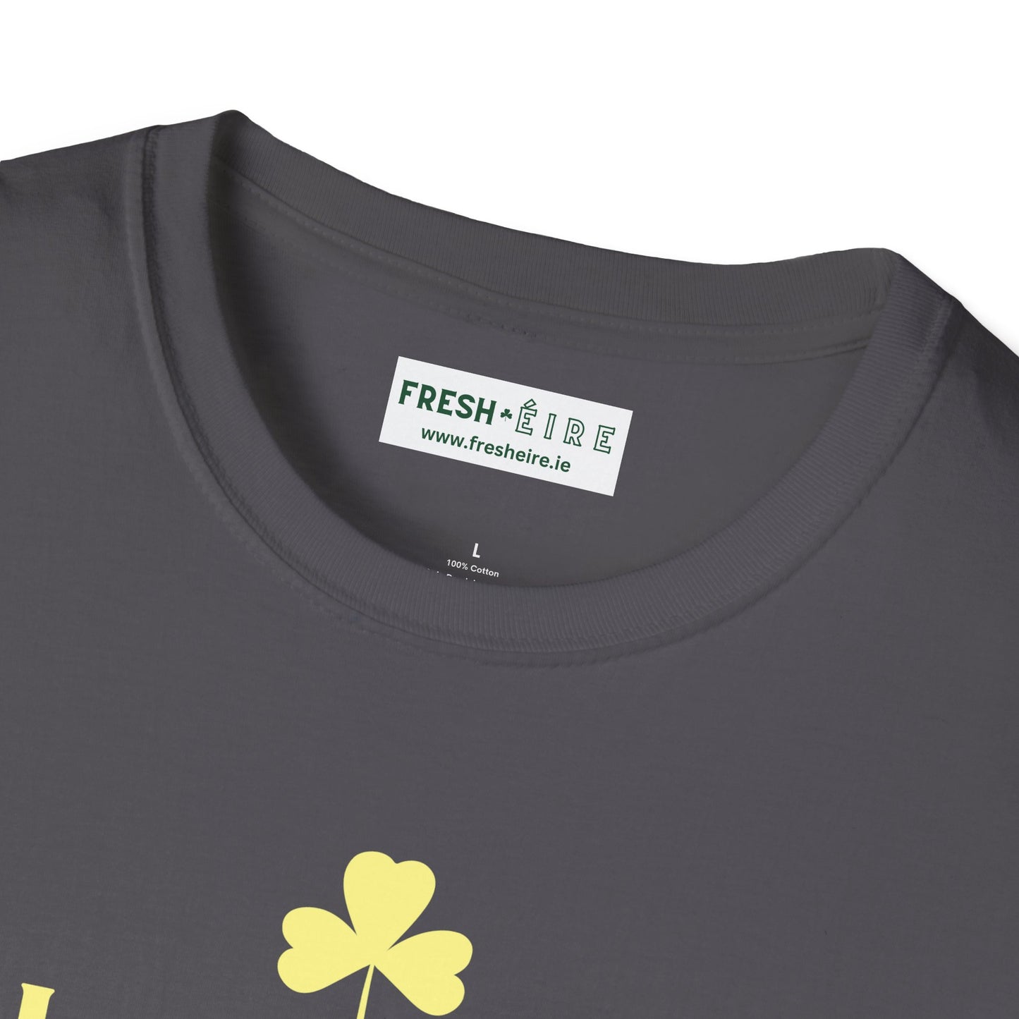 FLOATING ON ÉIRE Unisex Softstyle 100% Cotton T-Shirt