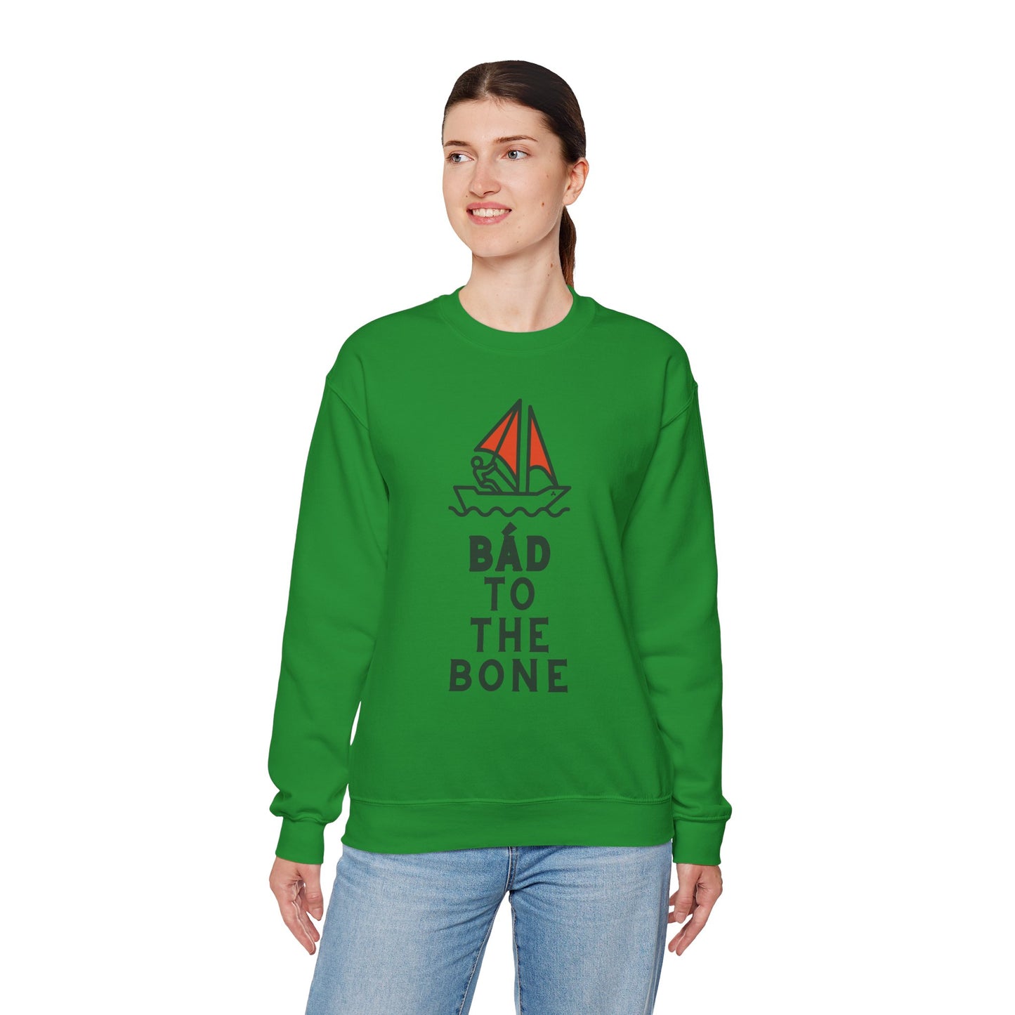 BÁD TO THE BONE Unisex Heavy Blend™ Crewneck Sweatshirt