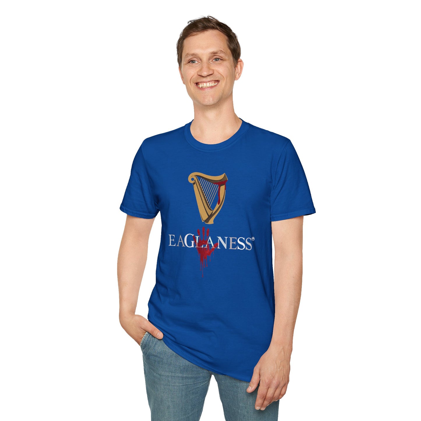 EAGLANESS 100% Cotton Unisex Softstyle T-Shirt