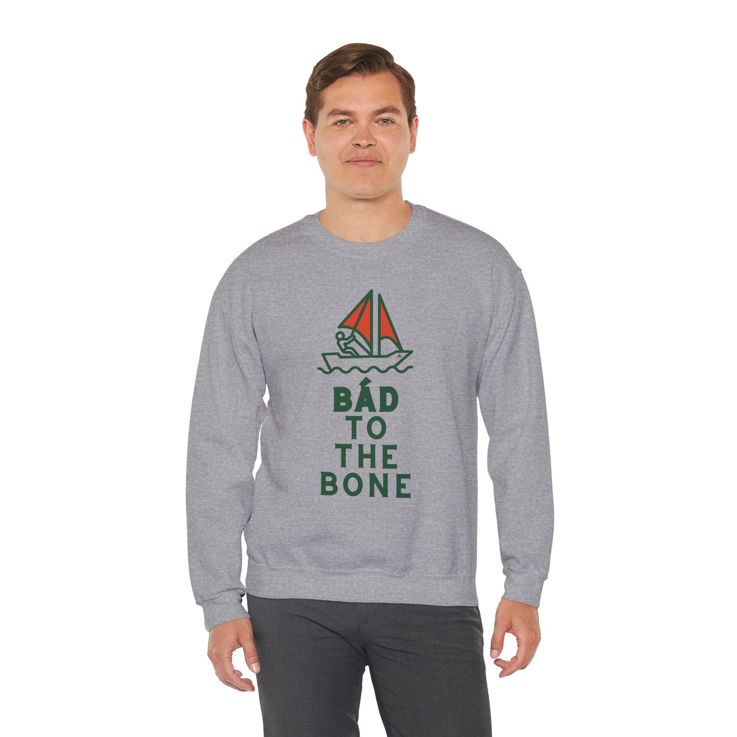 BÁD TO THE BONE Unisex Heavy Blend™ Crewneck Sweatshirt