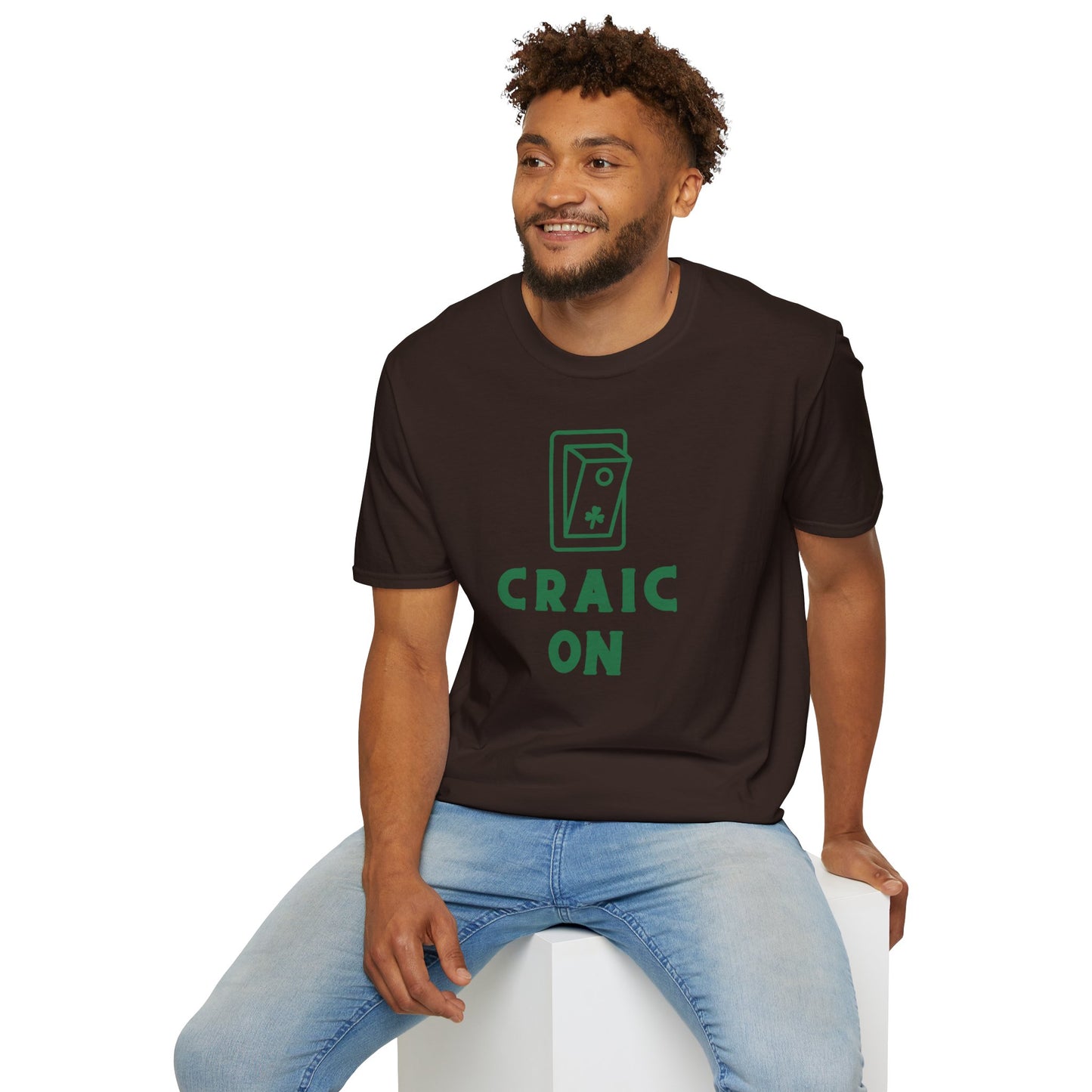 CRAIC ON Unisex Softstyle 100% Cotton T-Shirt