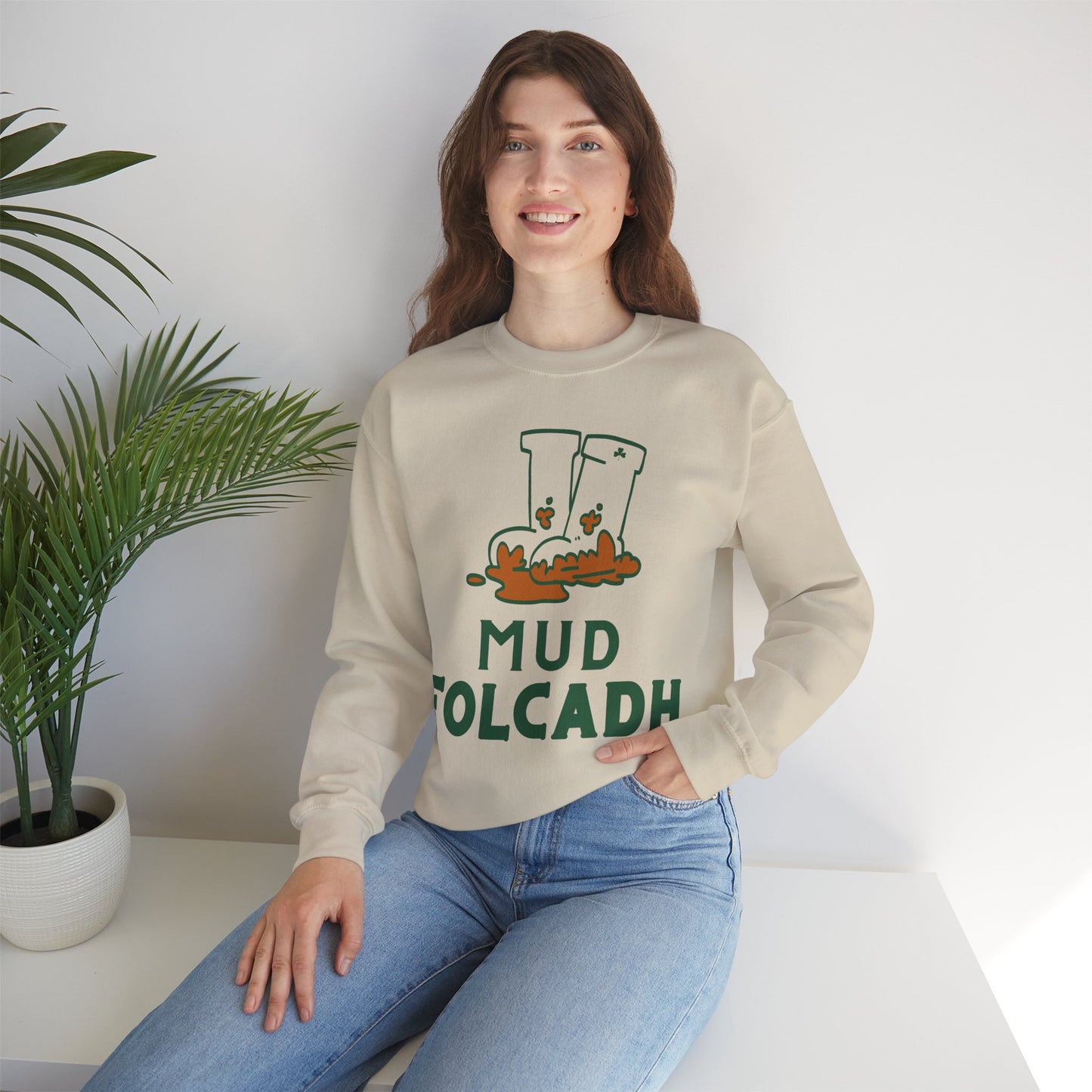 MUD FOLCADH Unisex Heavy Blend™ Crewneck Sweatshirt