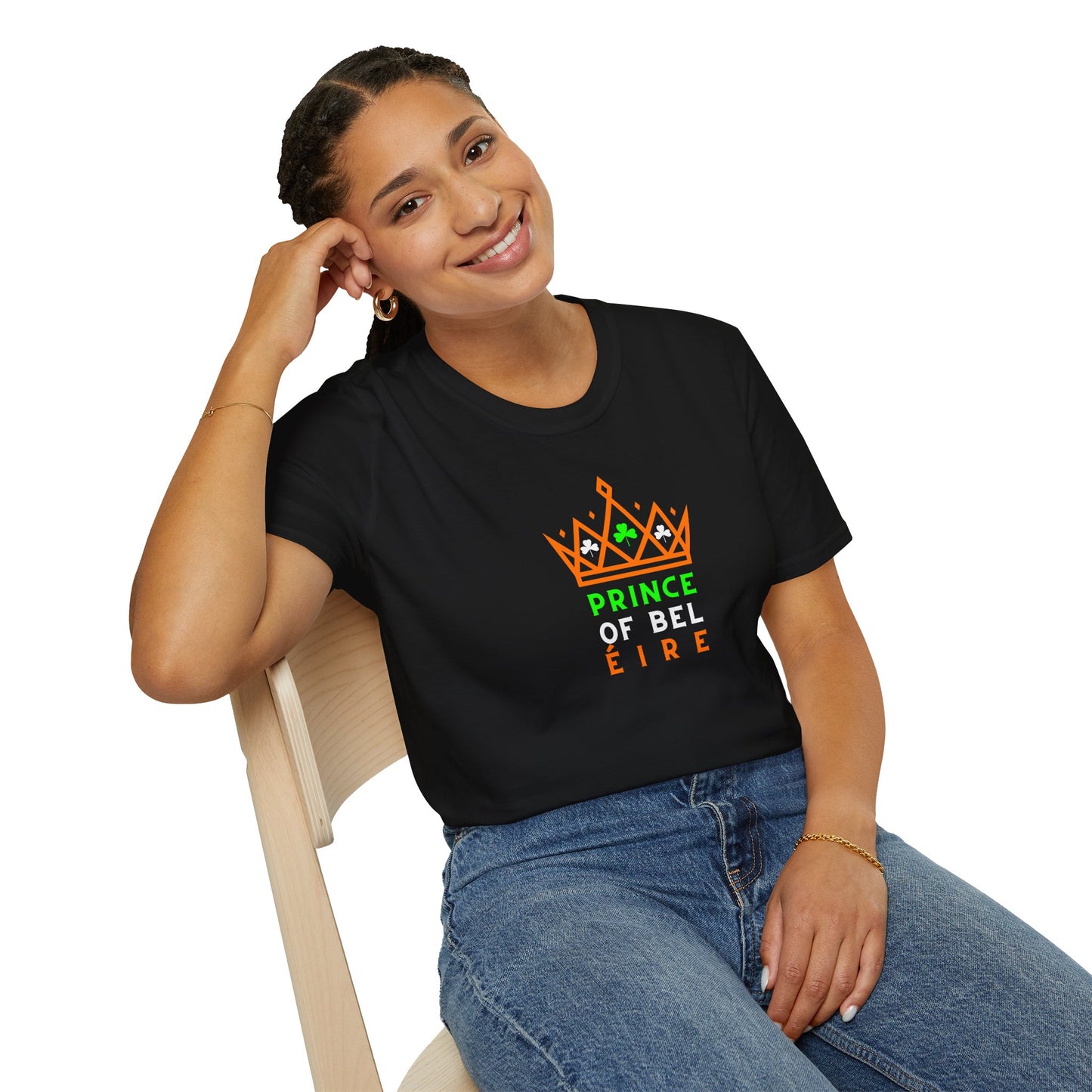 PRINCE OF BEL ÉIRE Unisex Softstyle 100% Cotton T-Shirt