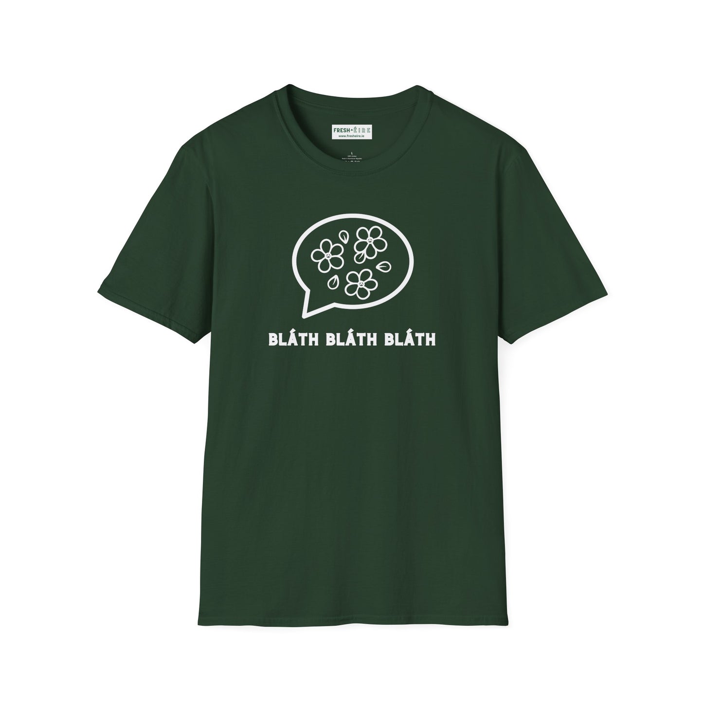 BLÁTH BLÁTH BLÁTH Unisex Softstyle 100% Cotton T-Shirt
