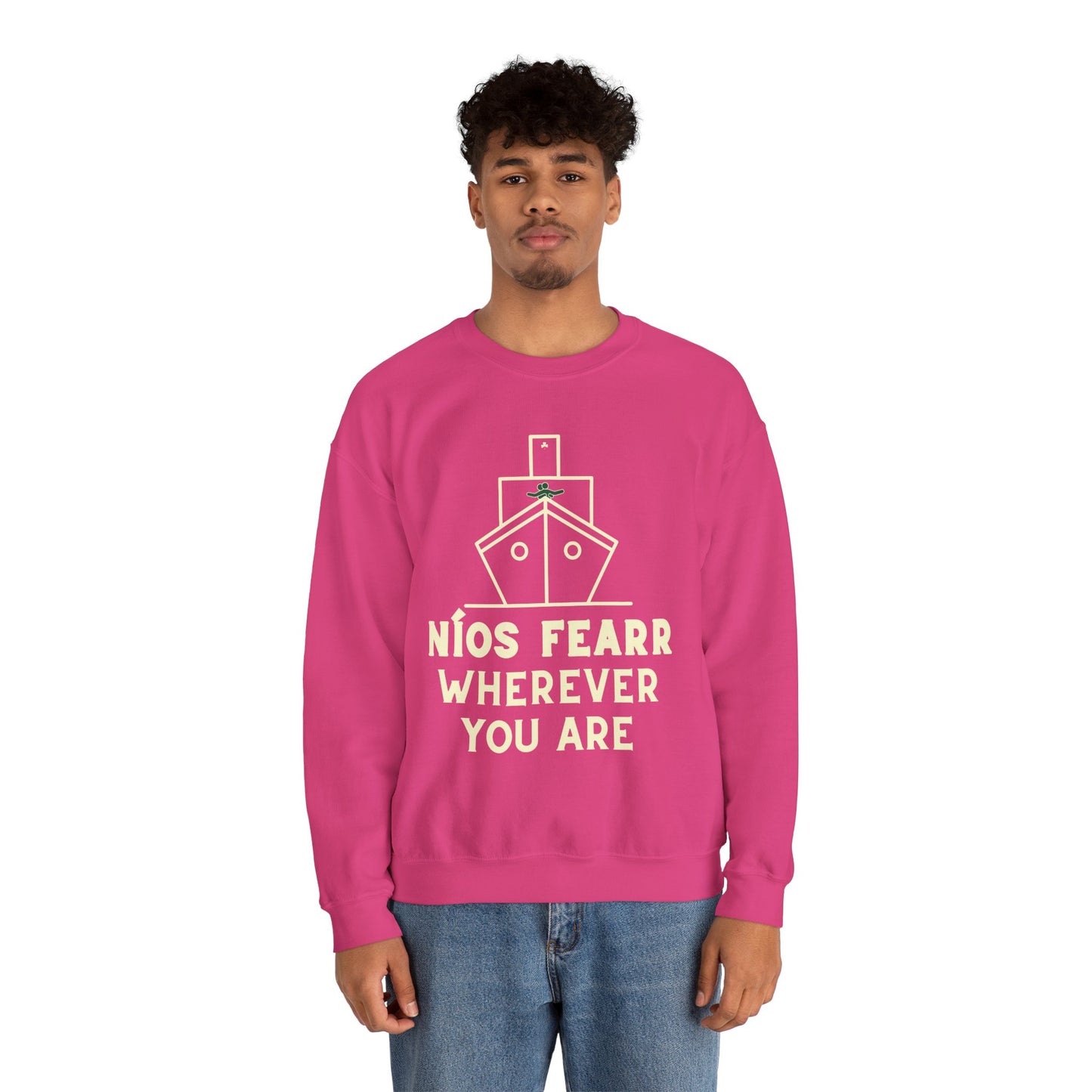 NÍOS FEARR, WHEREVER YOU ARE Unisex Heavy Blend™ Crewneck Sweatshirt