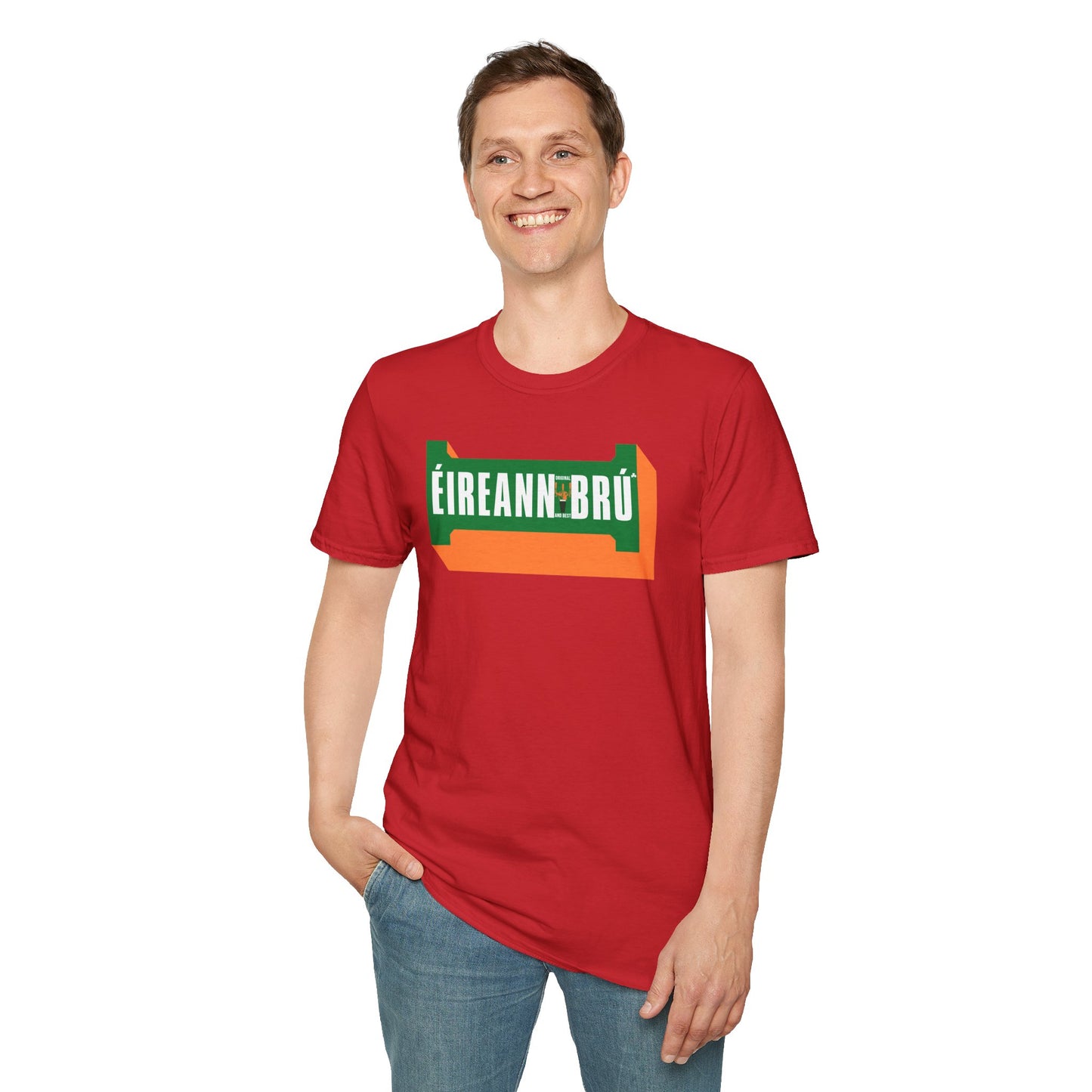 ÉIREANN BRÚ Unisex Softstyle 100% Cotton T-Shirt