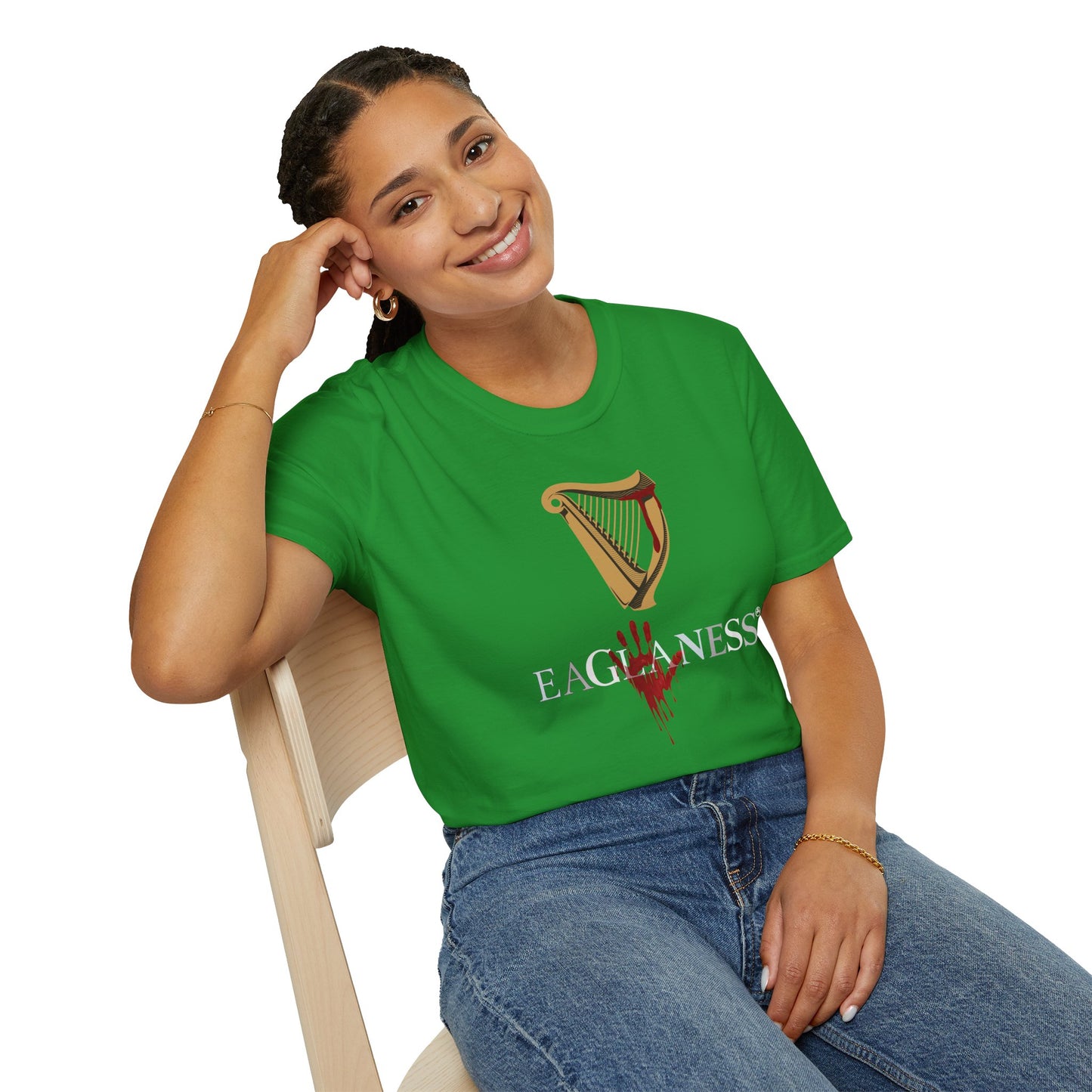 EAGLANESS 100% Cotton Unisex Softstyle T-Shirt