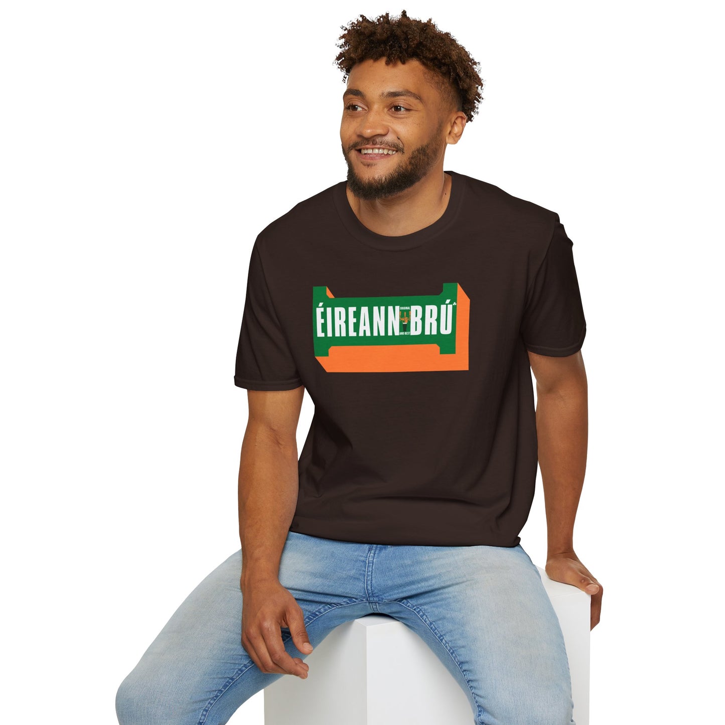 ÉIREANN BRÚ Unisex Softstyle 100% Cotton T-Shirt
