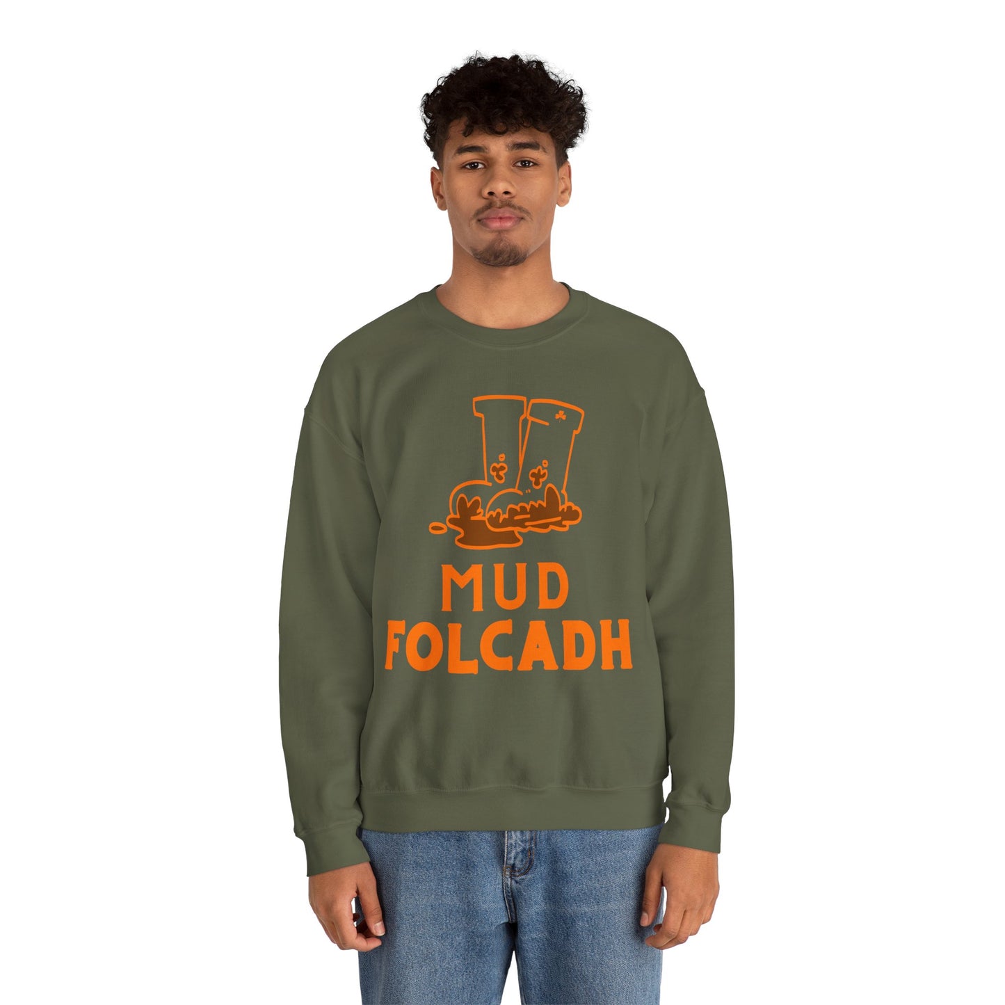 MUD FOLCADH Unisex Heavy Blend™ Crewneck Sweatshirt