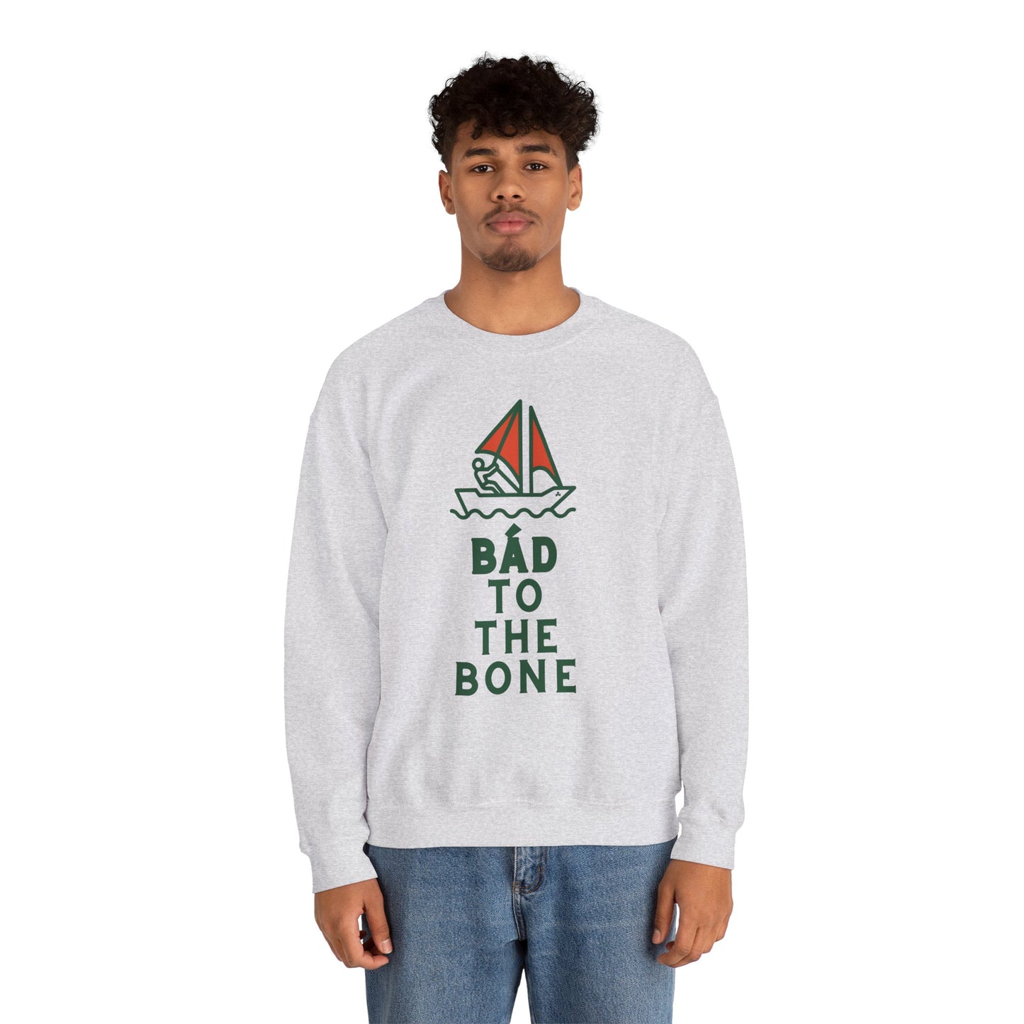 BÁD TO THE BONE Unisex Heavy Blend™ Crewneck Sweatshirt