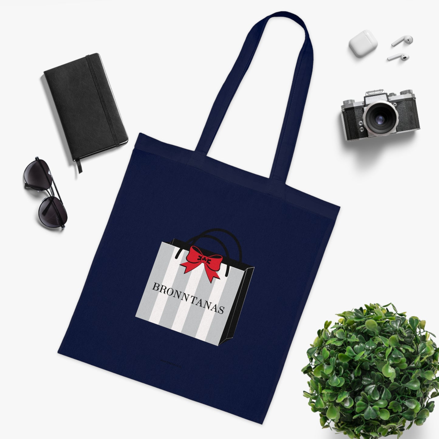 BRONNTANAS 100% Cotton Tote Bag