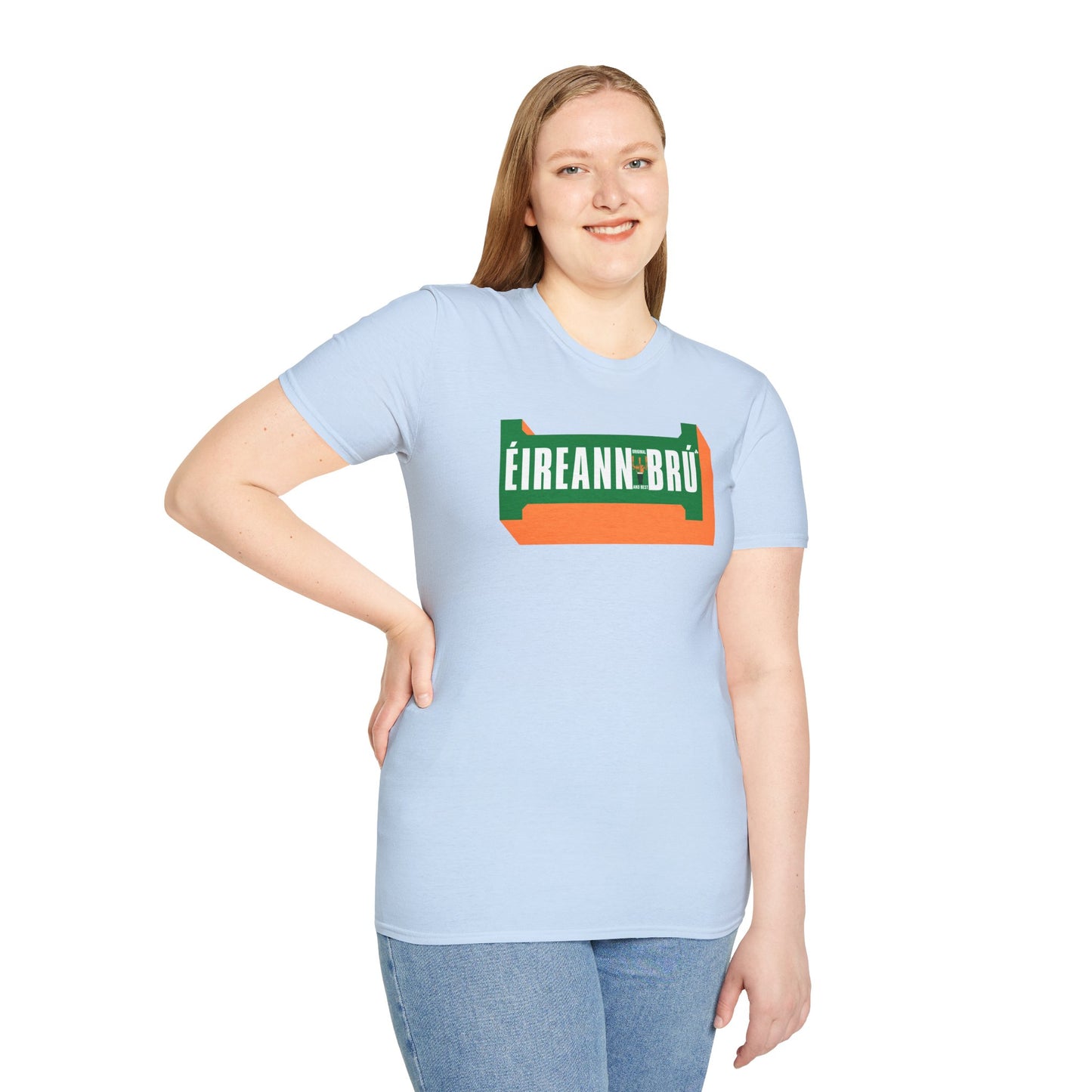 ÉIREANN BRÚ Unisex Softstyle 100% Cotton T-Shirt