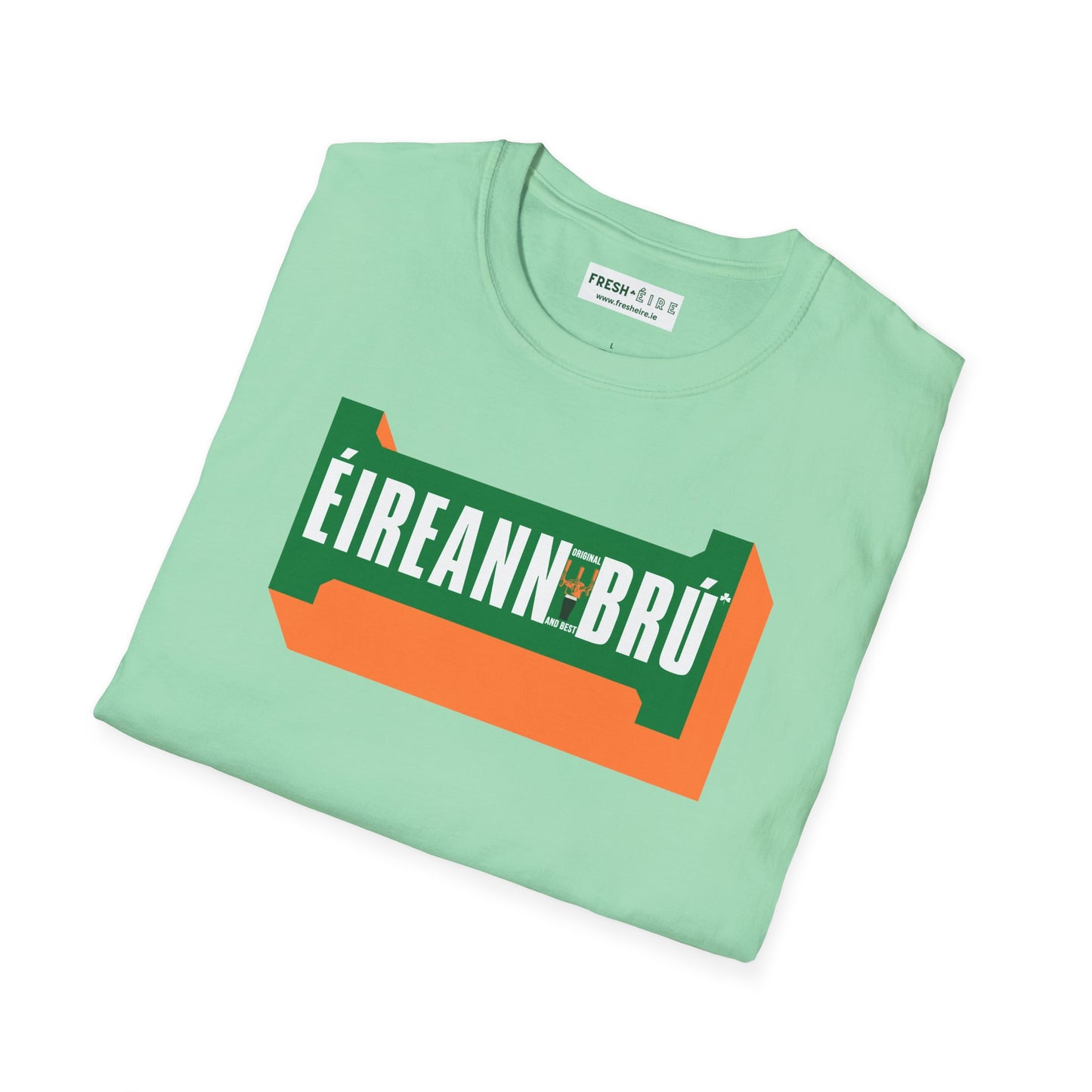 ÉIREANN BRÚ Unisex Softstyle 100% Cotton T-Shirt