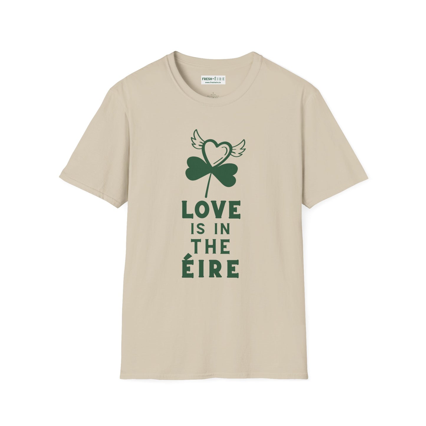 LOVE IS IN THE ÉIRE 2 Unisex Softstyle 100% Cotton T-Shirt